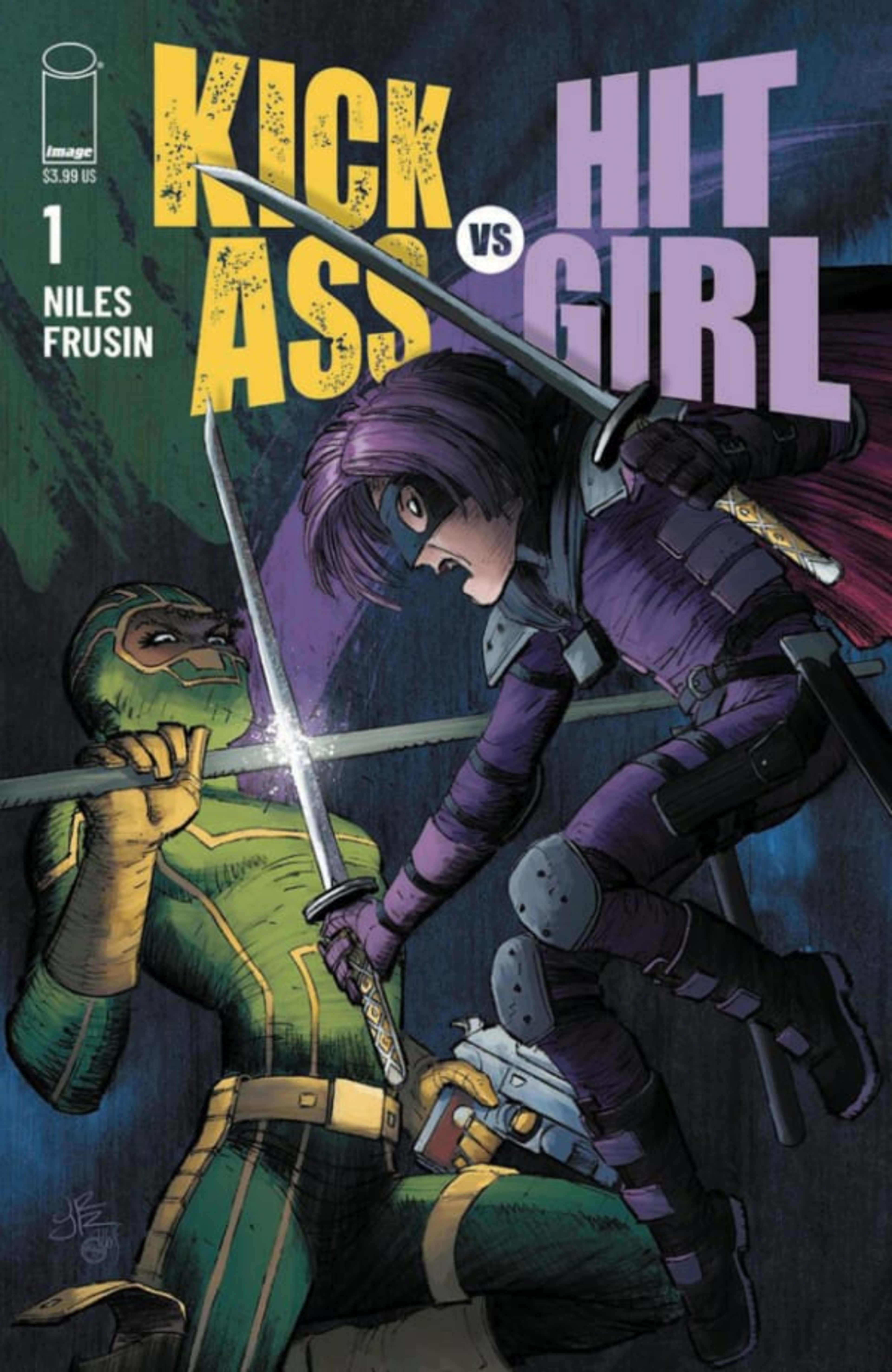 Kick-Ass vs Hit-Girl cover — © Image