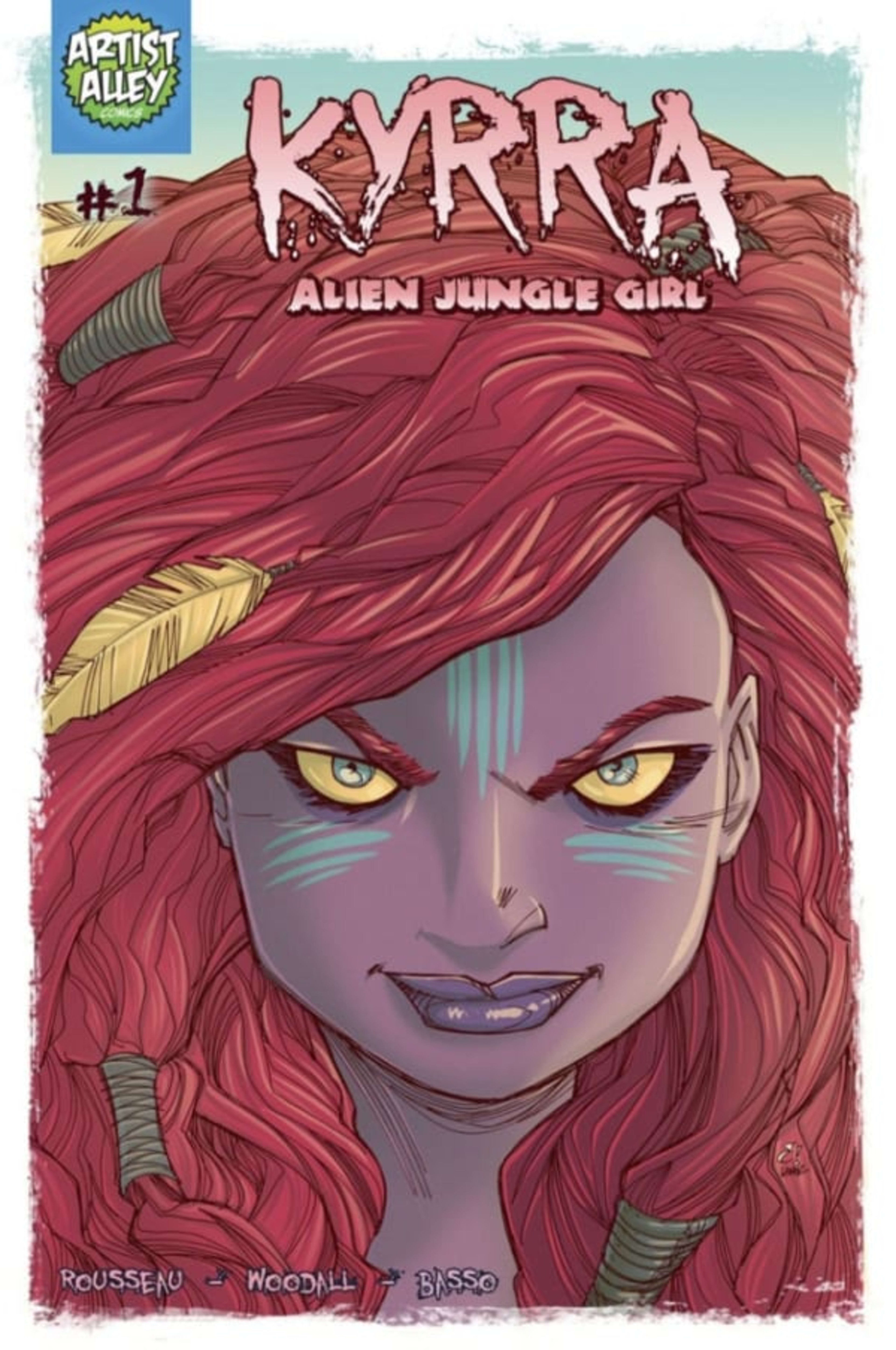 Kyrra: Alien Jungle Girl cover — © Artist Alley Comics