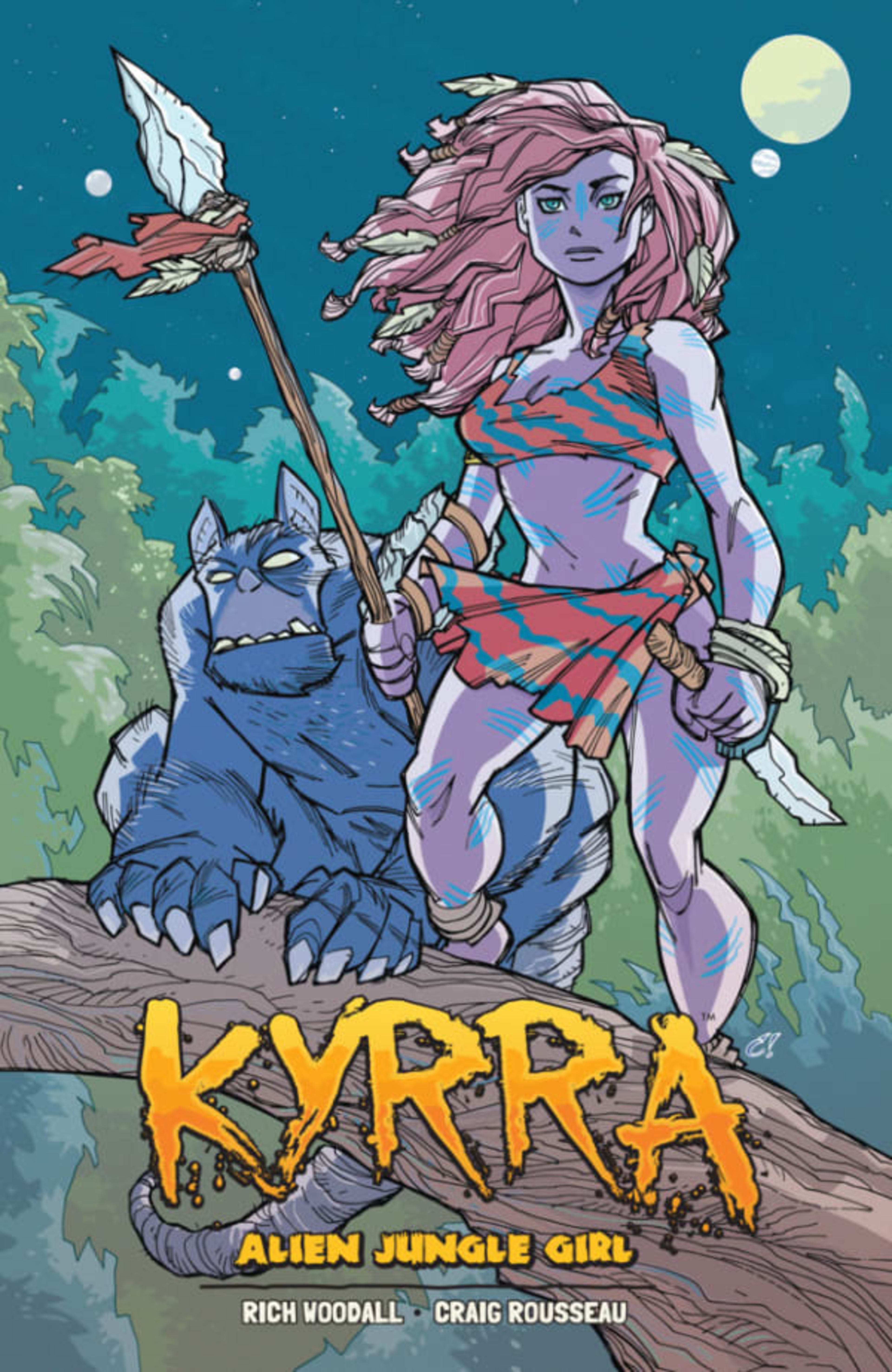 Kyrra: Alien Jungle Girl cover — © Dark Horse Comics