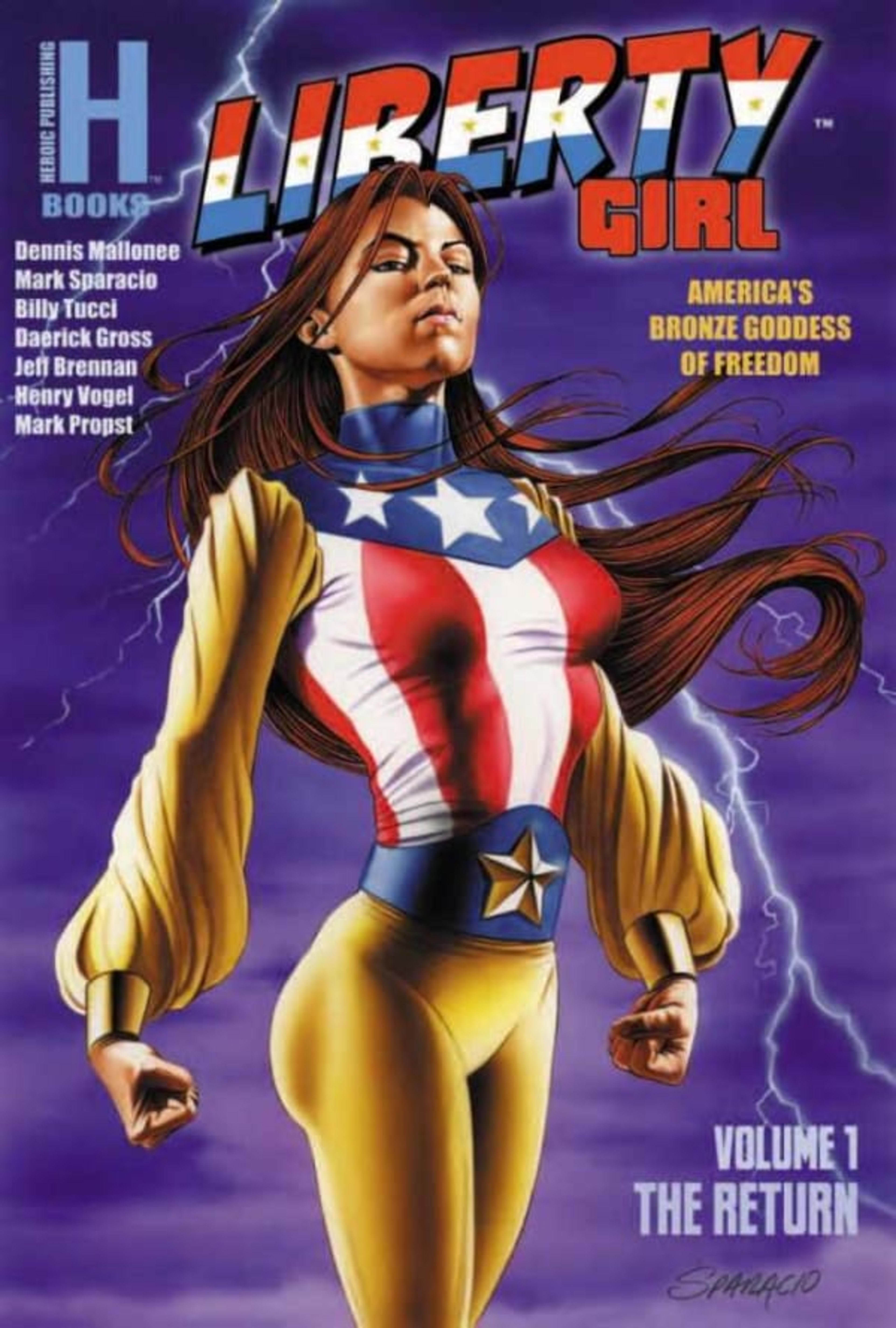 Liberty Girl: The Return cover — © Heroic Publishing