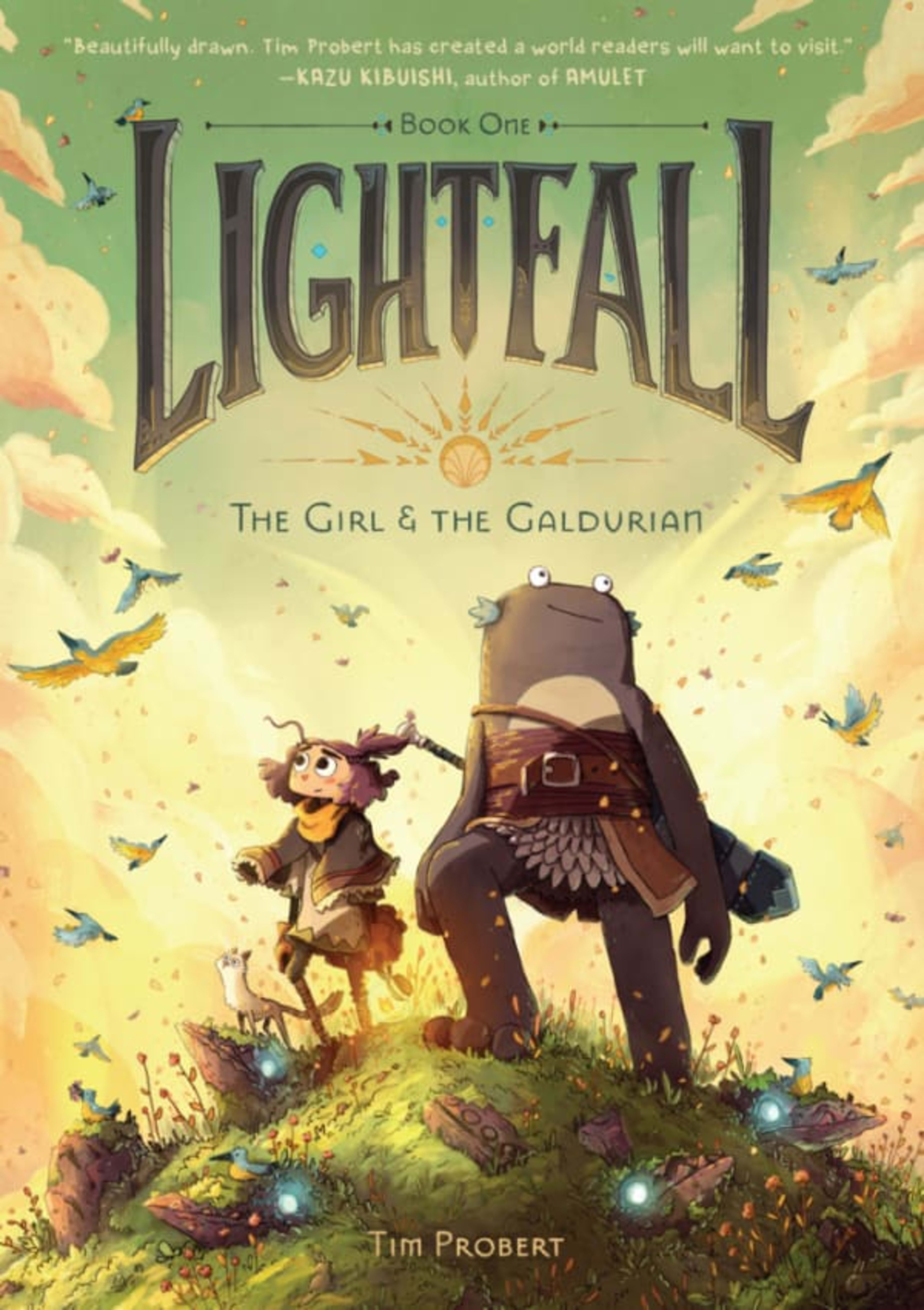 Lightfall: The Girl & the Galdurian cover — © HarperCollins