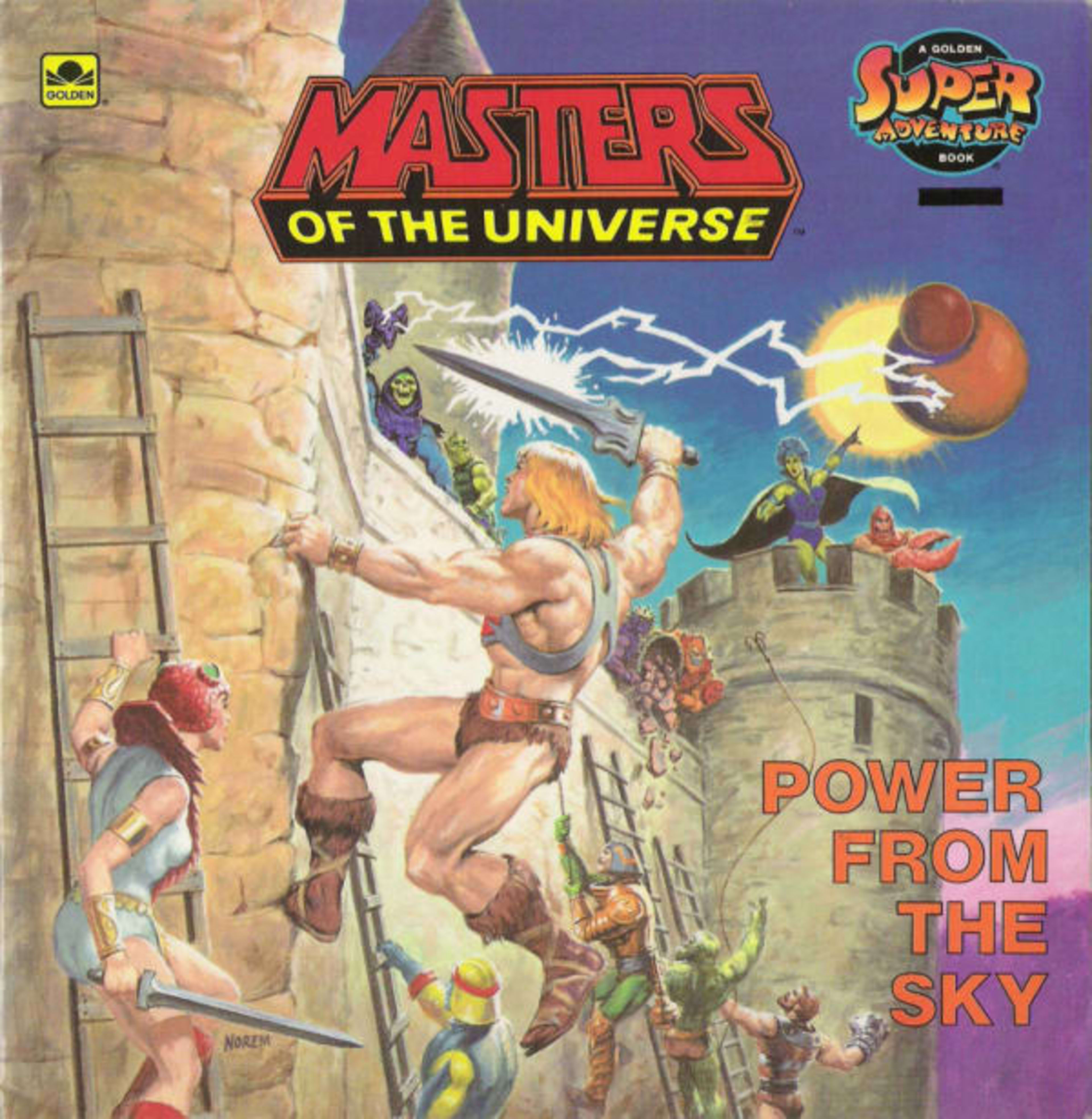Masters of the Universe: Power From The Sky cover — © Western Publishing