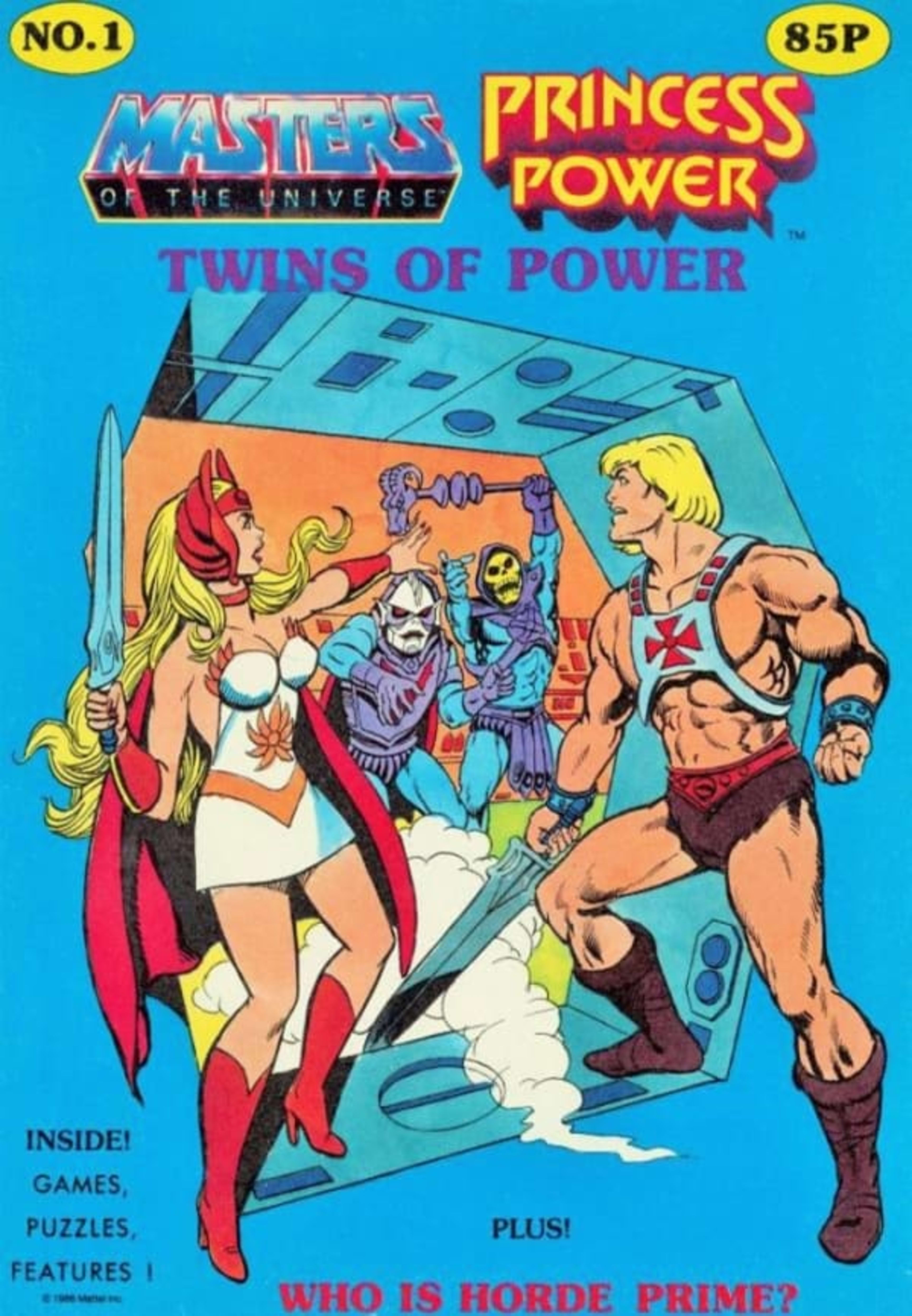 Masters of the Universe/Princess of Power: Twins of Power cover — © London Editions Magazines