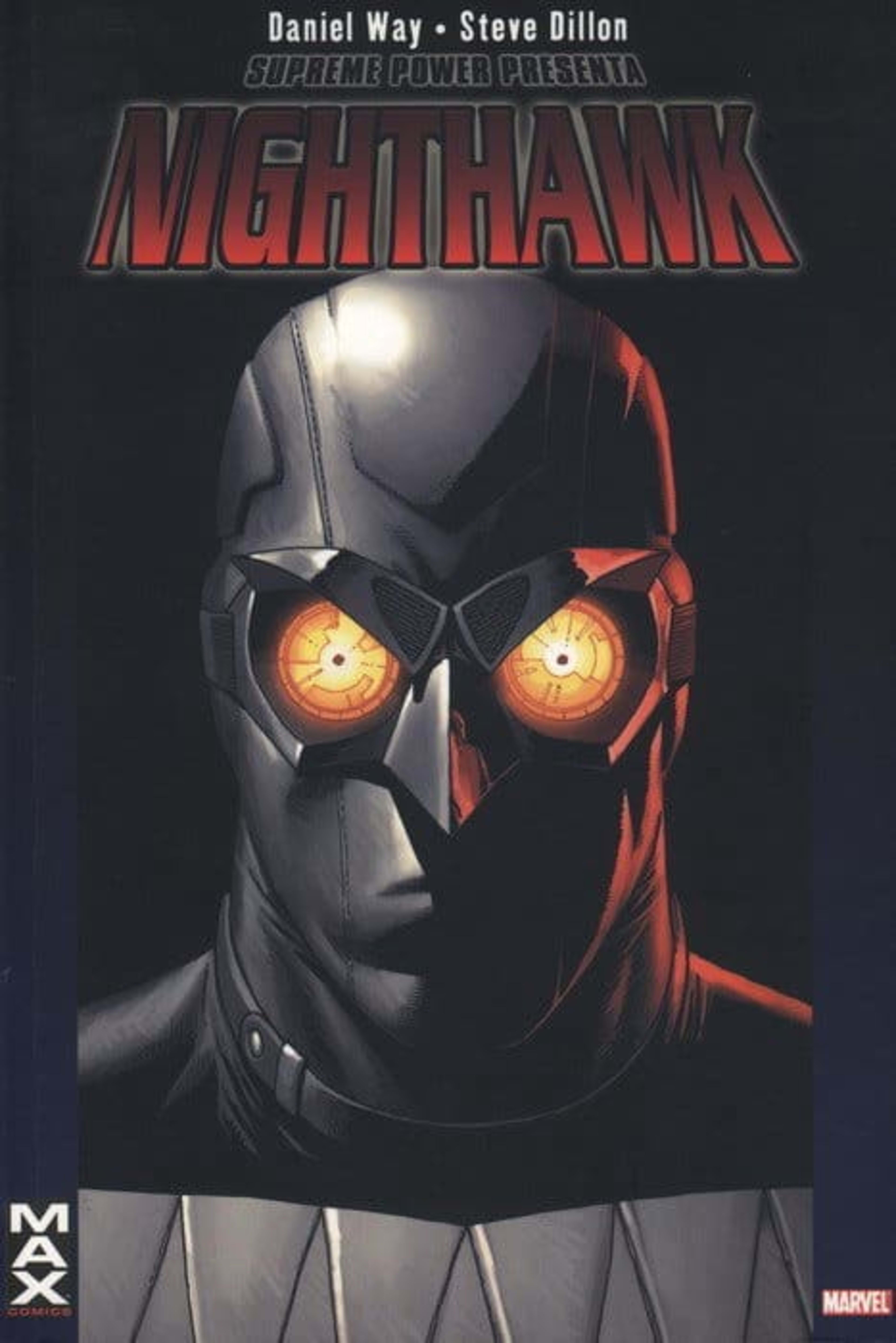 MAX: Supreme Power: Nighthawk cover — © Panini España