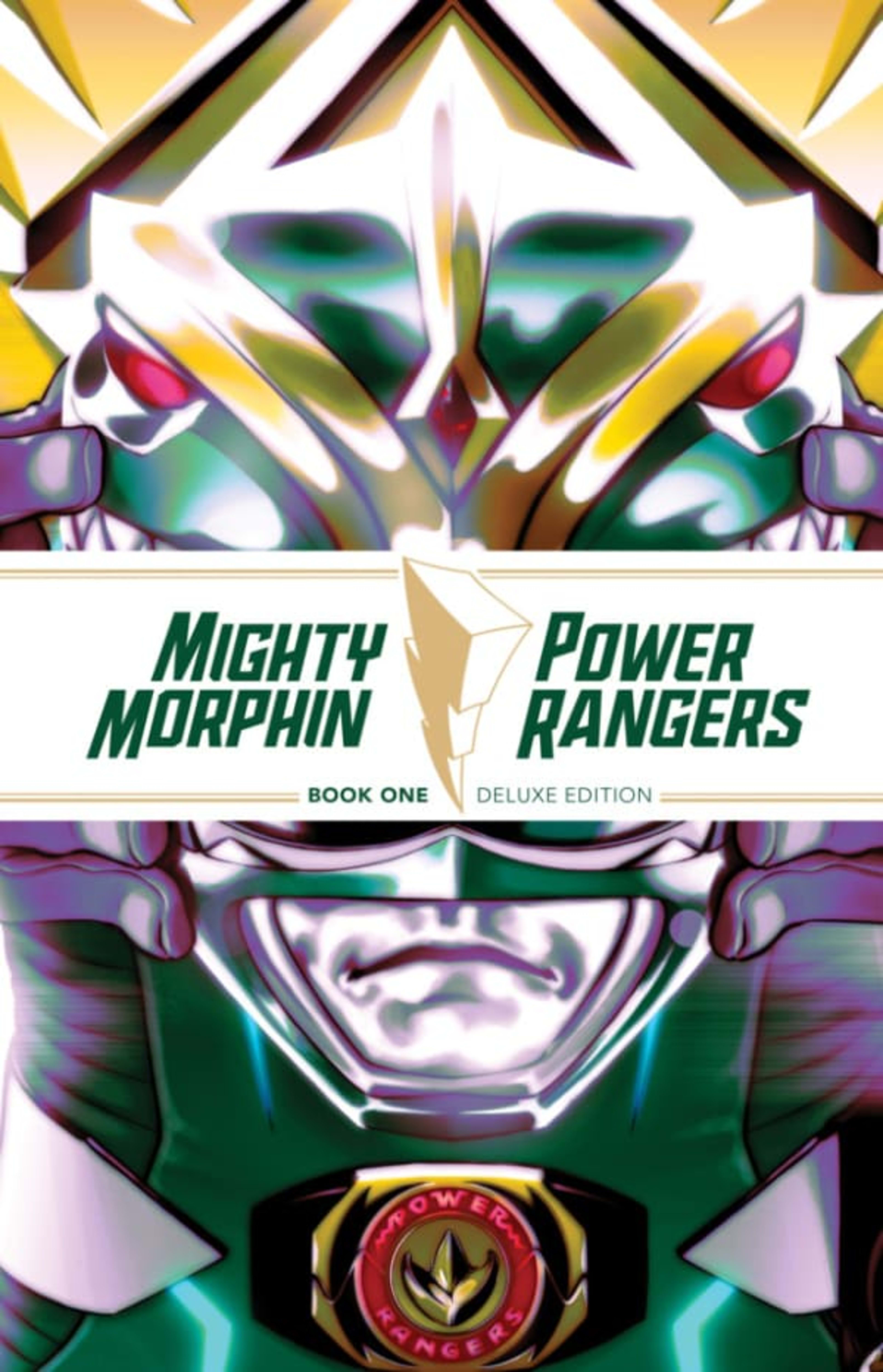 Mighty Morphin / Power Rangers Deluxe Edition cover — © Boom! Studios