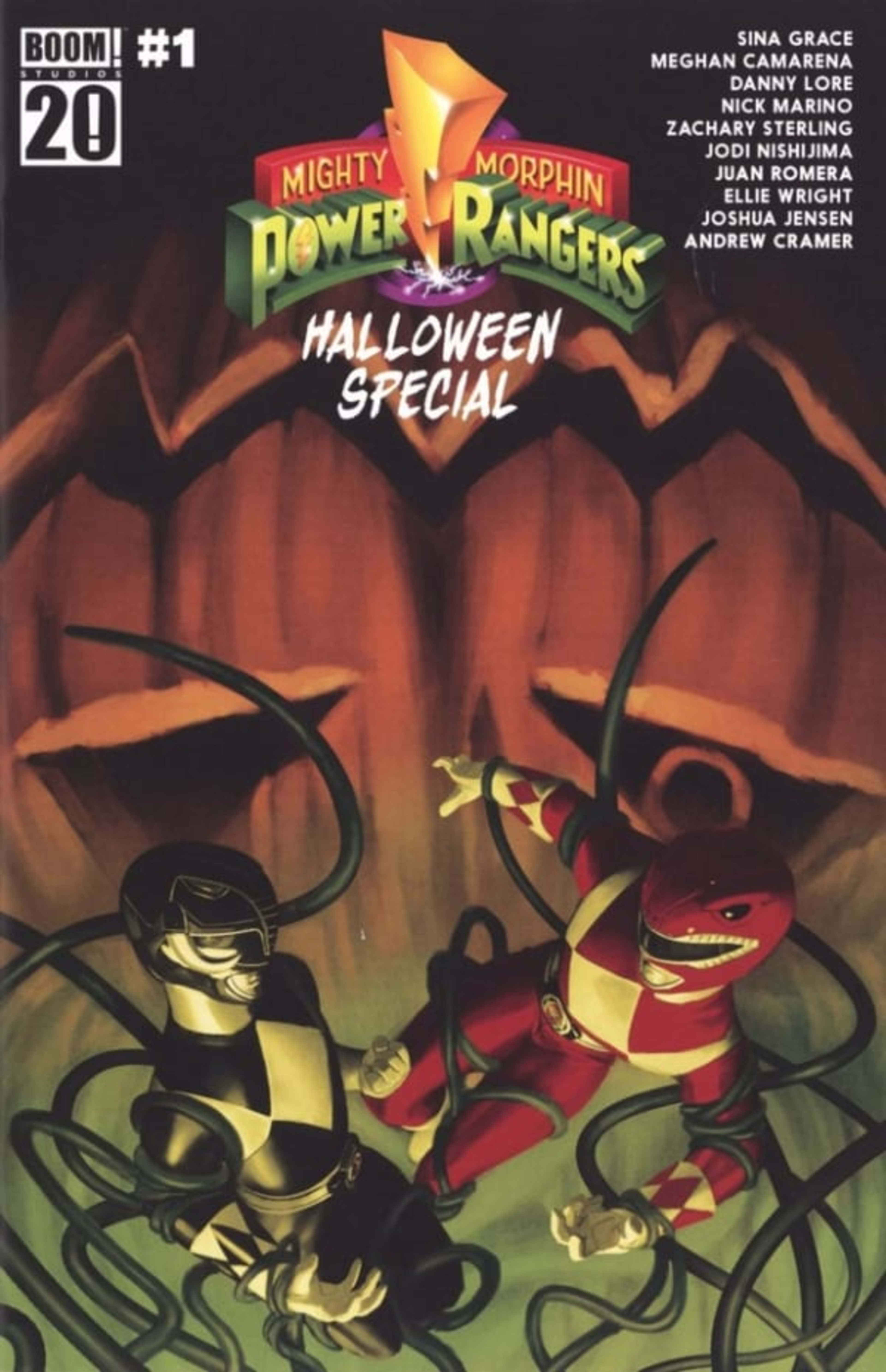 Mighty Morphin Power Rangers Halloween Special cover — © Boom! Studios
