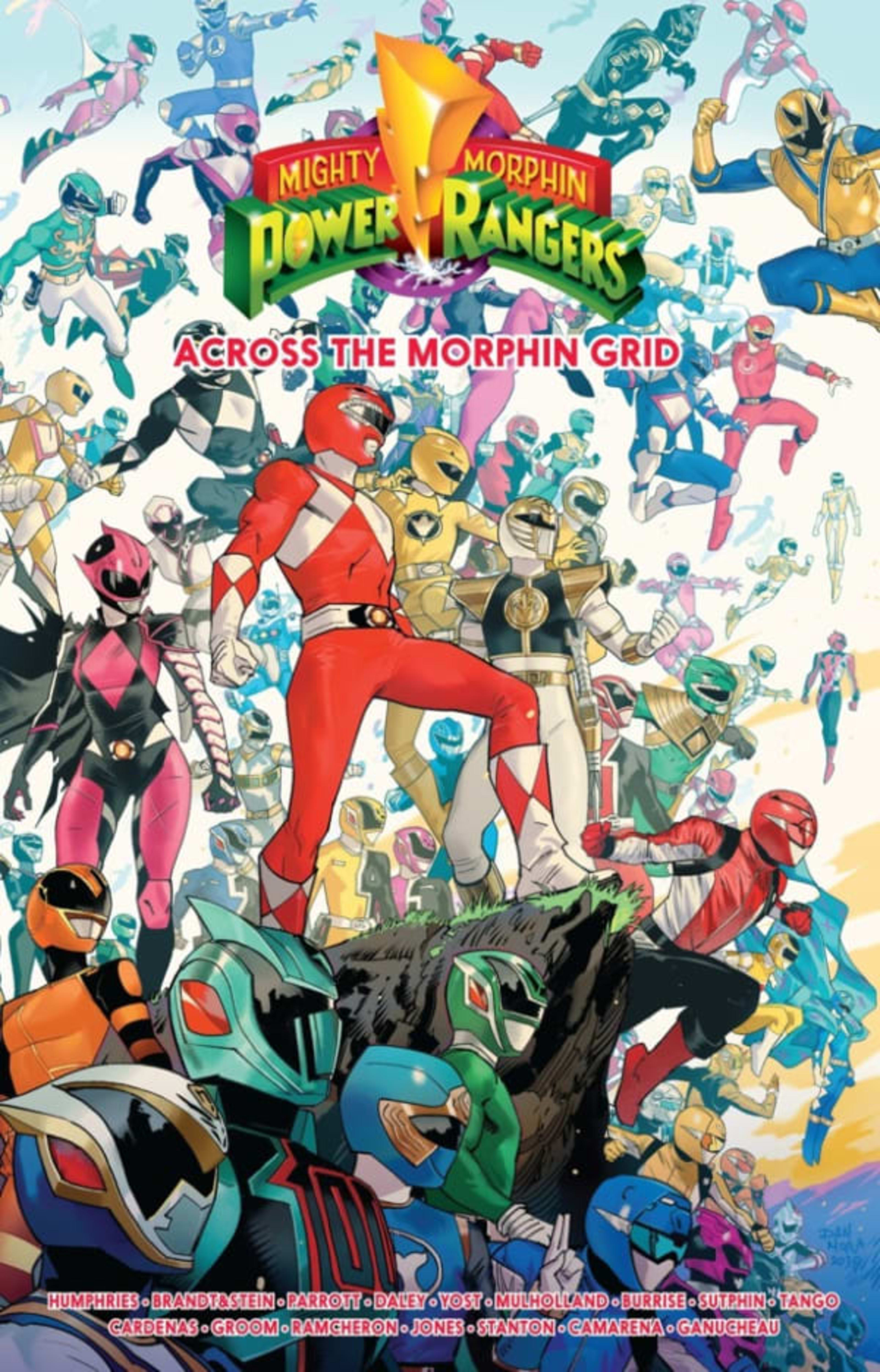 Mighty Morphin Power Rangers: Across the Morphin Grid cover — © Boom! Studios