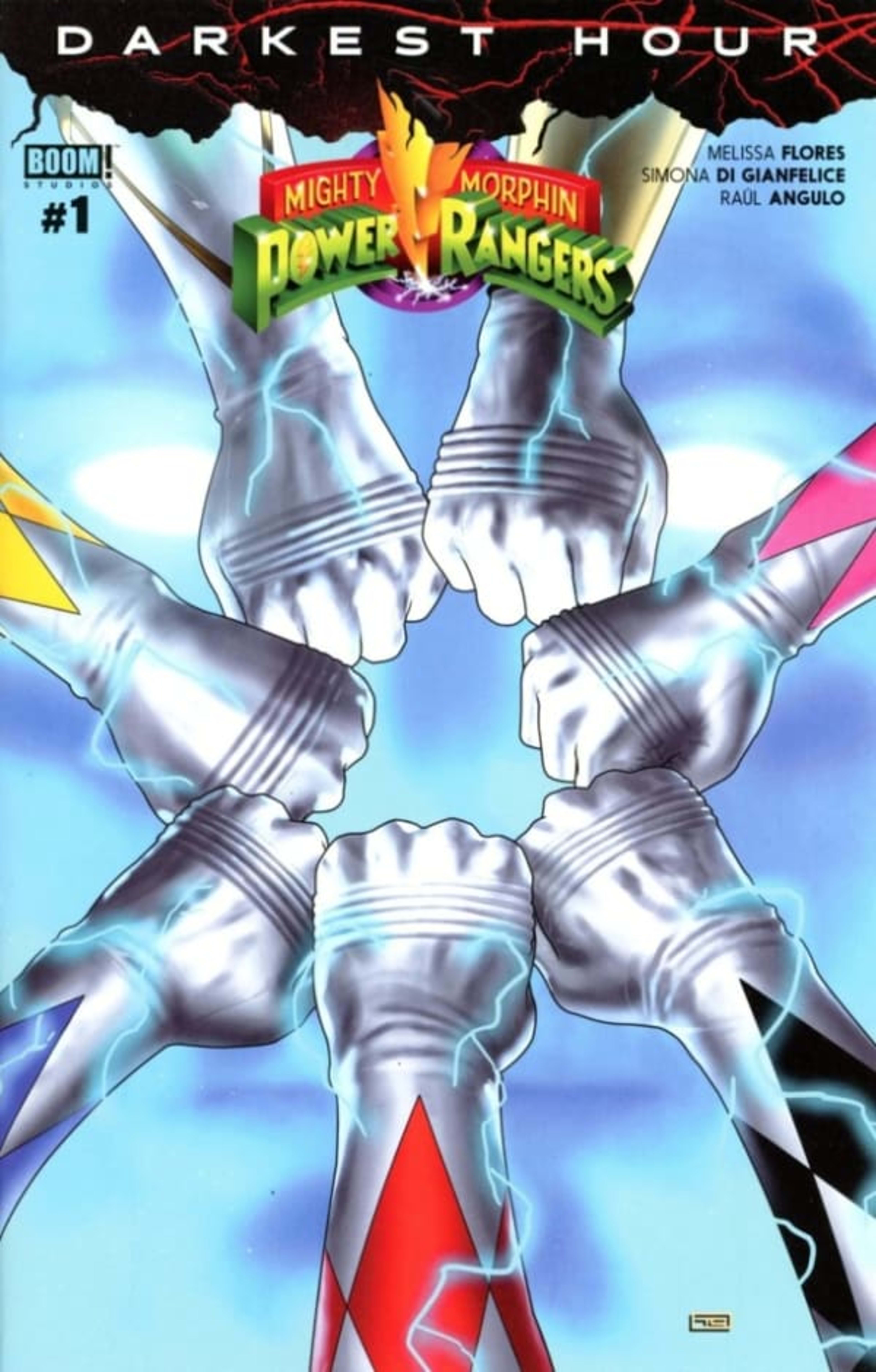 Mighty Morphin Power Rangers: Darkest Hour cover — © Boom! Studios
