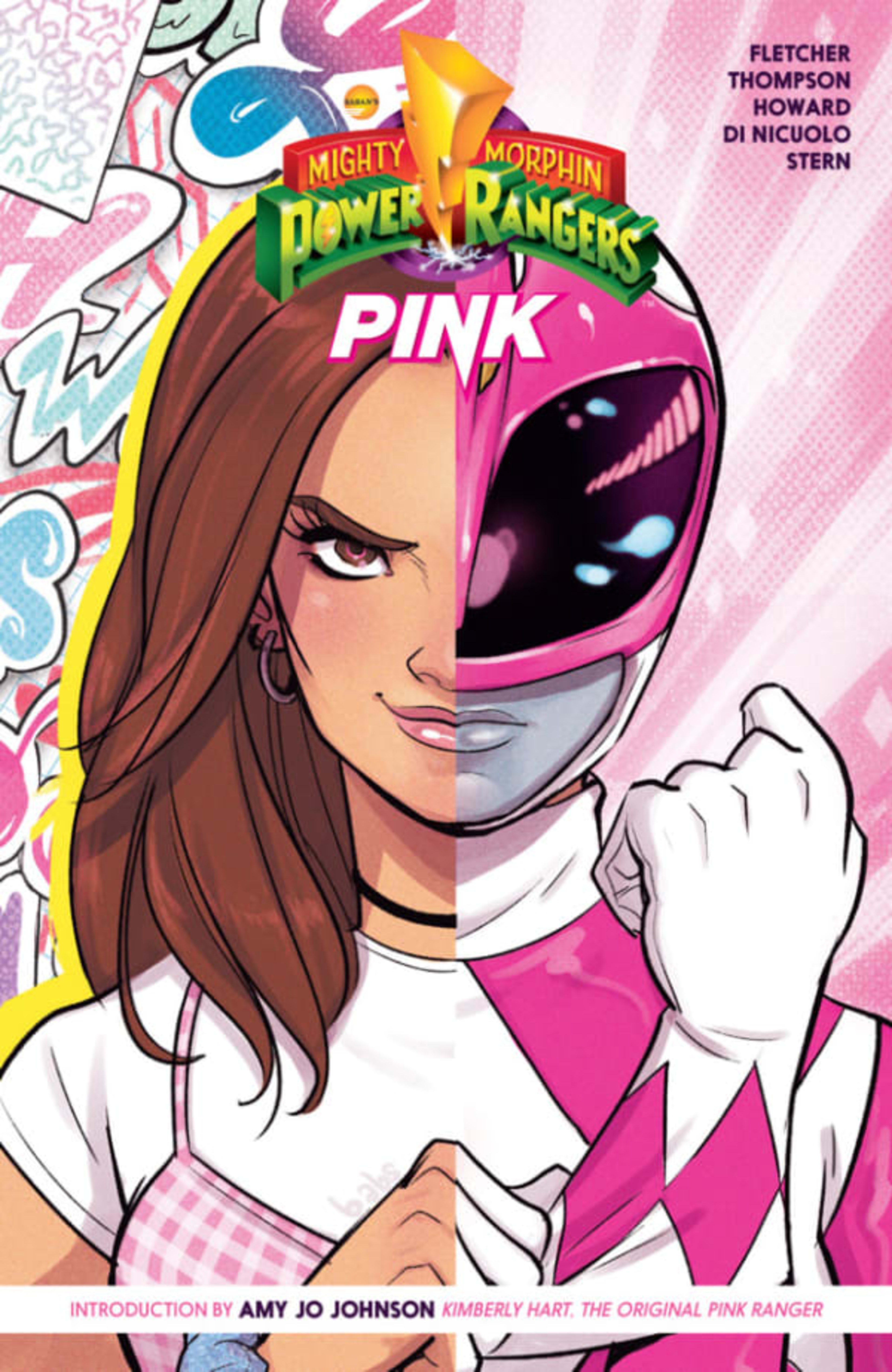 Mighty Morphin Power Rangers: Pink cover — © Boom! Studios