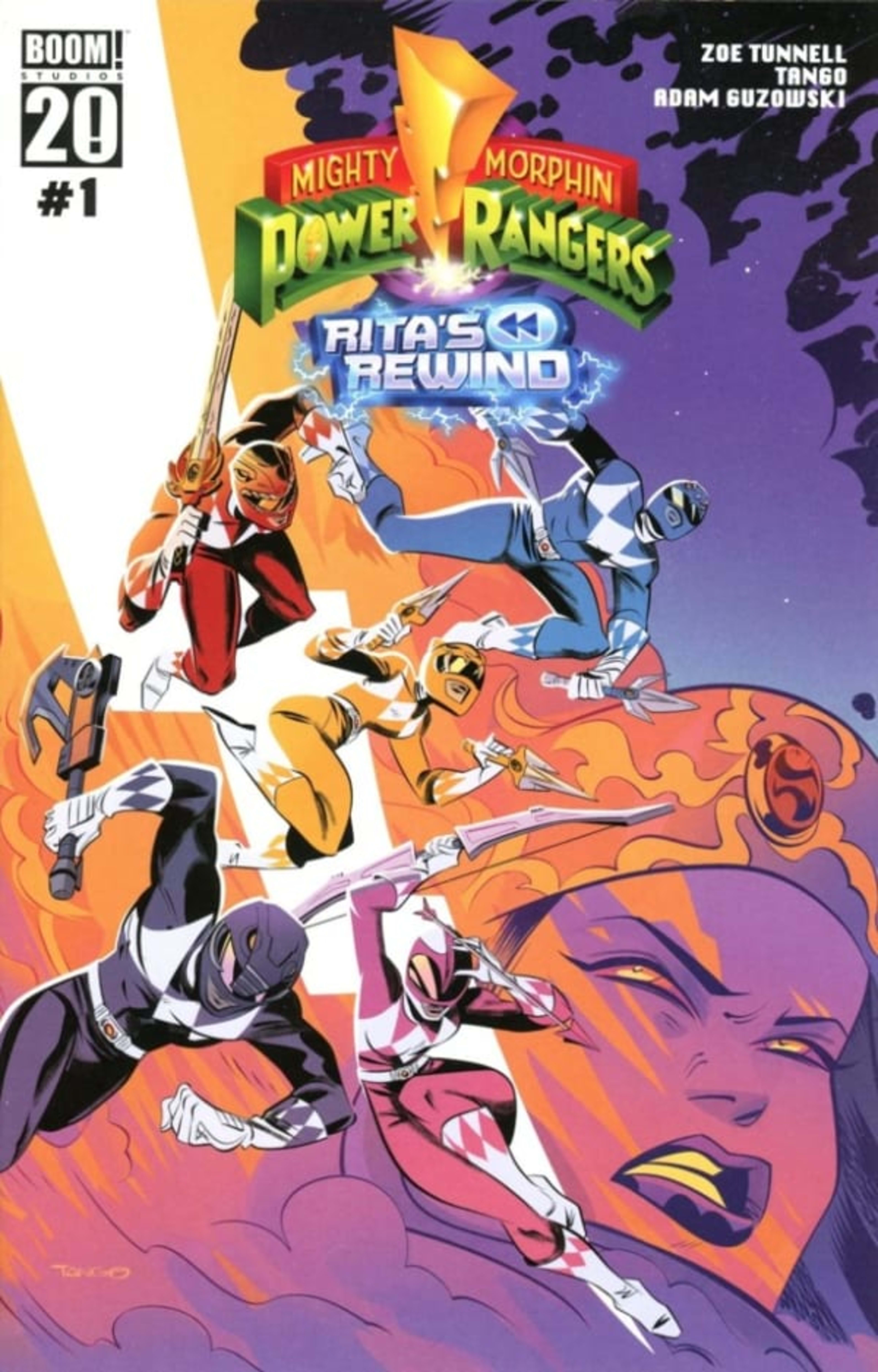 Mighty Morphin Power Rangers: Rita's Rewind cover — © Boom! Studios