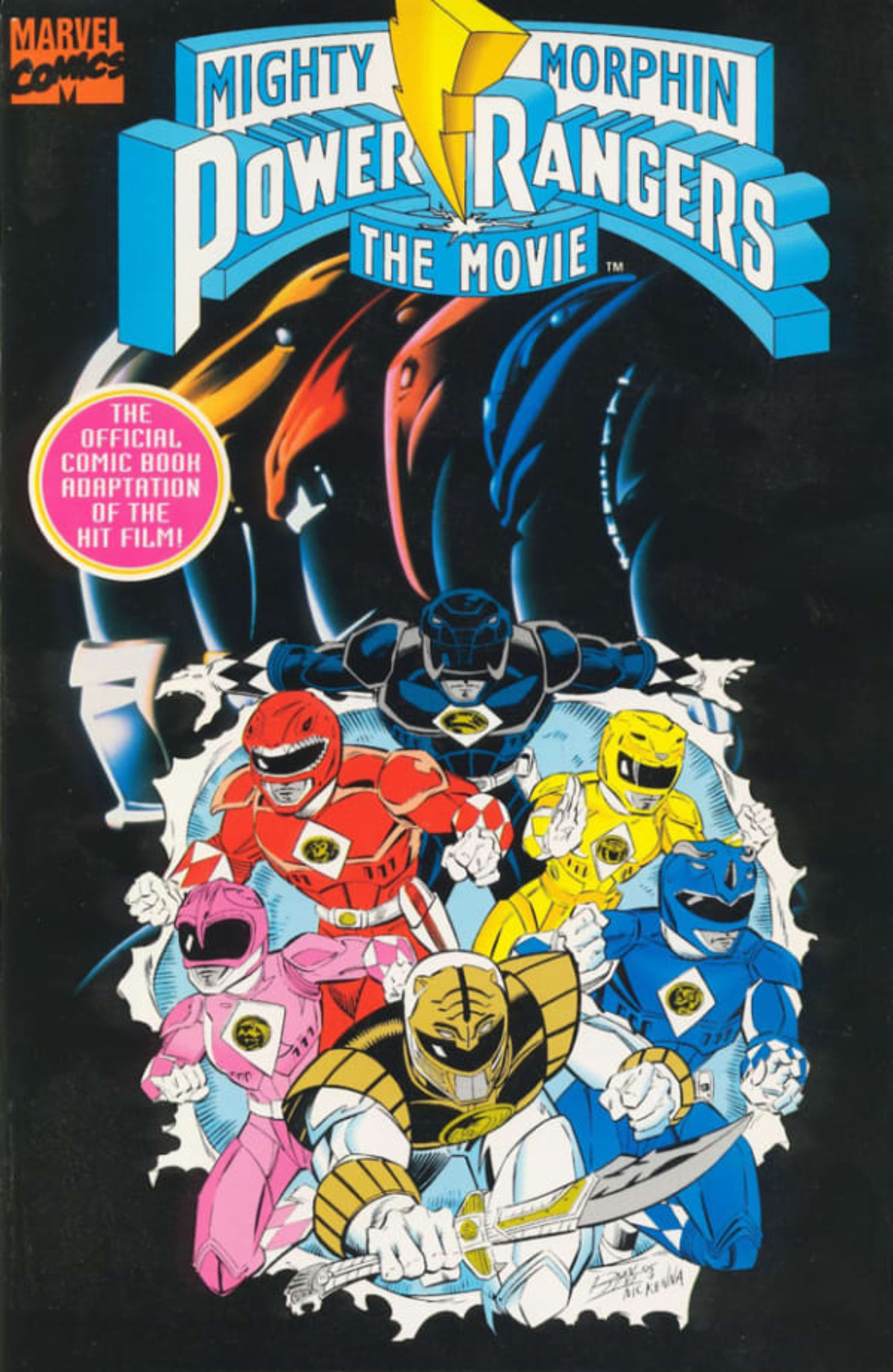 Mighty Morphin Power Rangers: The Movie cover — © Marvel