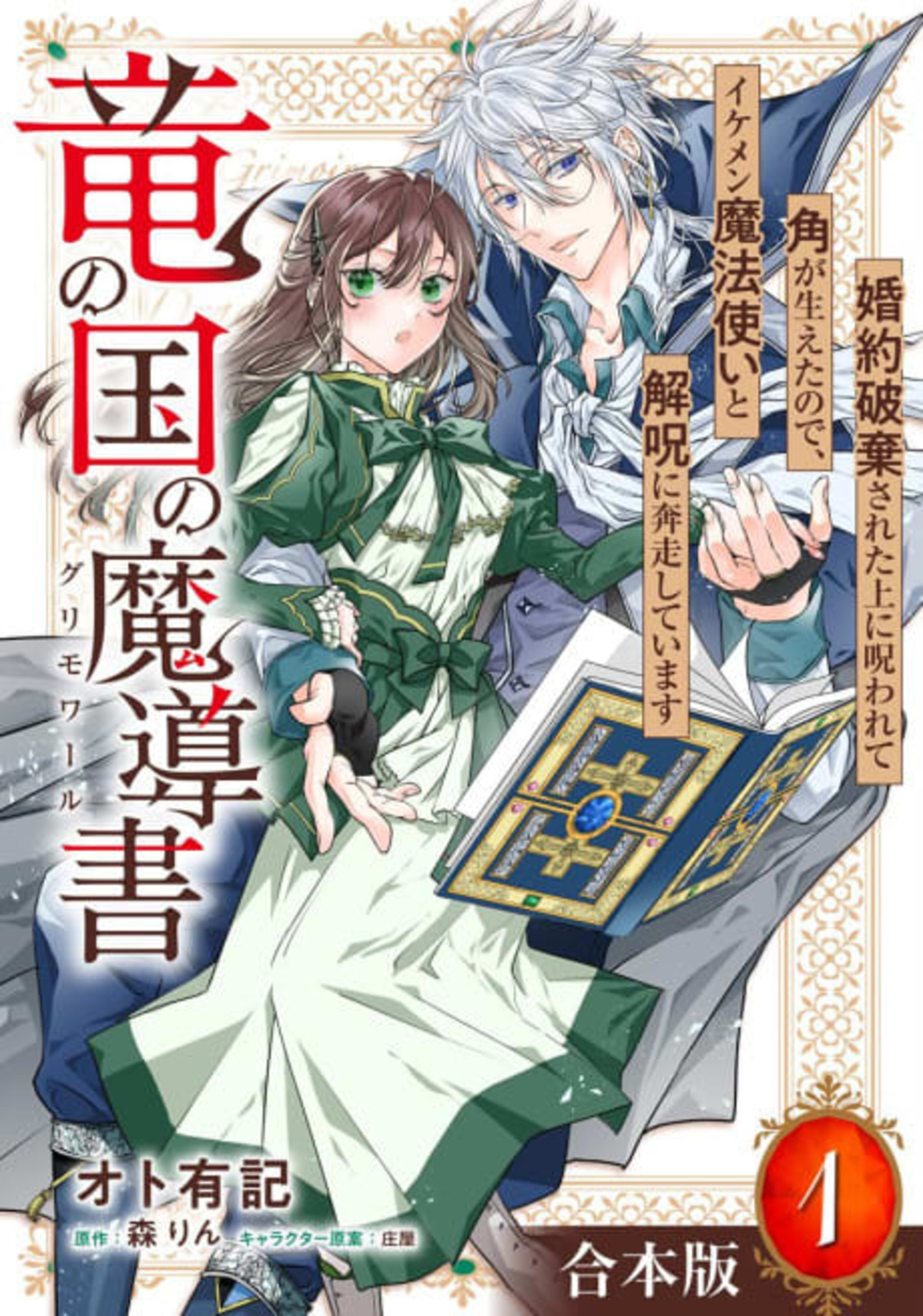 Ryuu no Kuni no Madousho: Konyaku Haki Sareta Ue ni Norowarete Tsuno ga Haetanode, Ikemen Mahoutsukai to Kaiju ni Honsou Shiteimasu  cover — © Viz Media