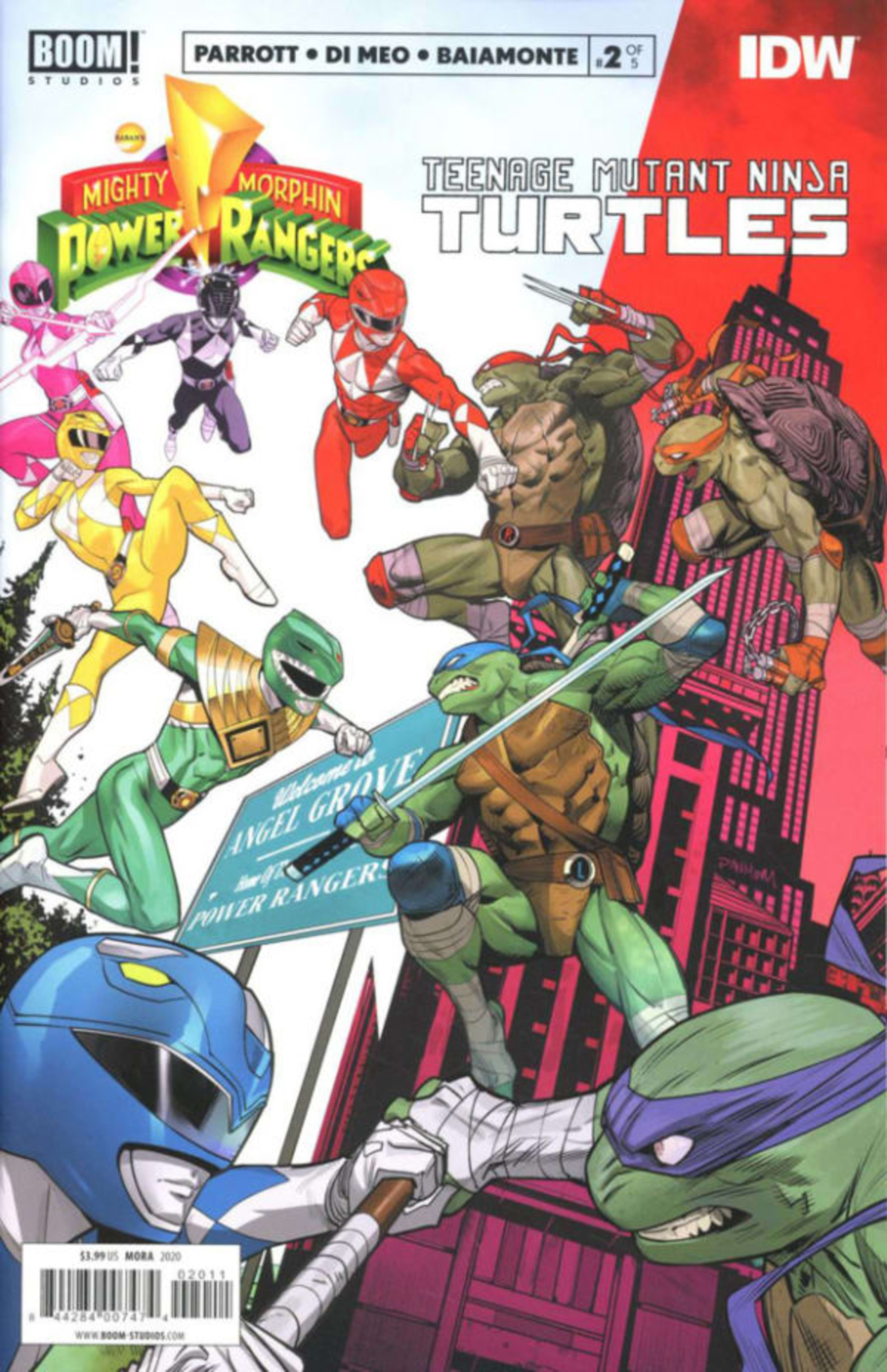 Mighty Morphin Power Rangers/Teenage Mutant Ninja Turtles 2
