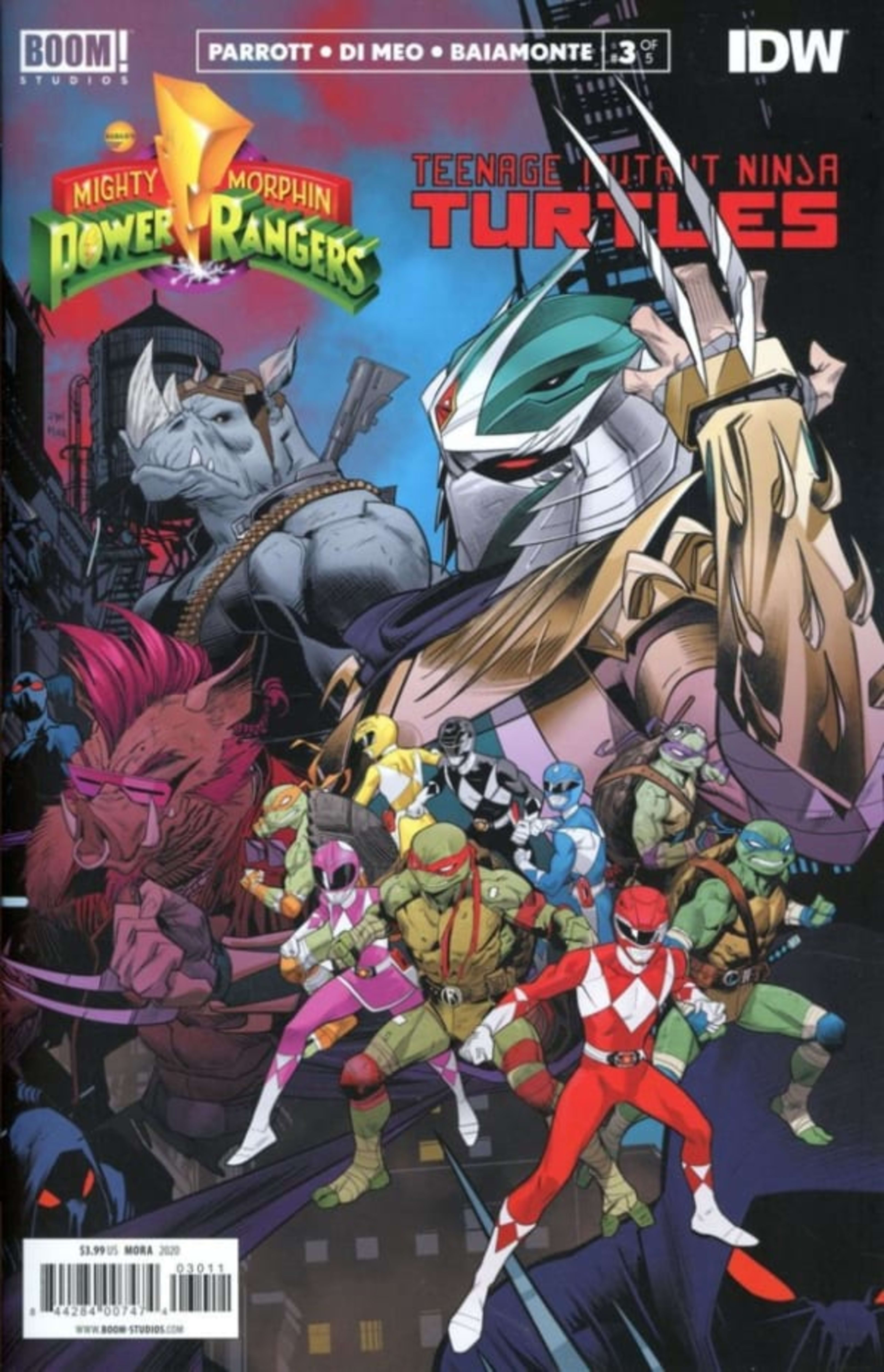 Mighty Morphin Power Rangers/Teenage Mutant Ninja Turtles 3