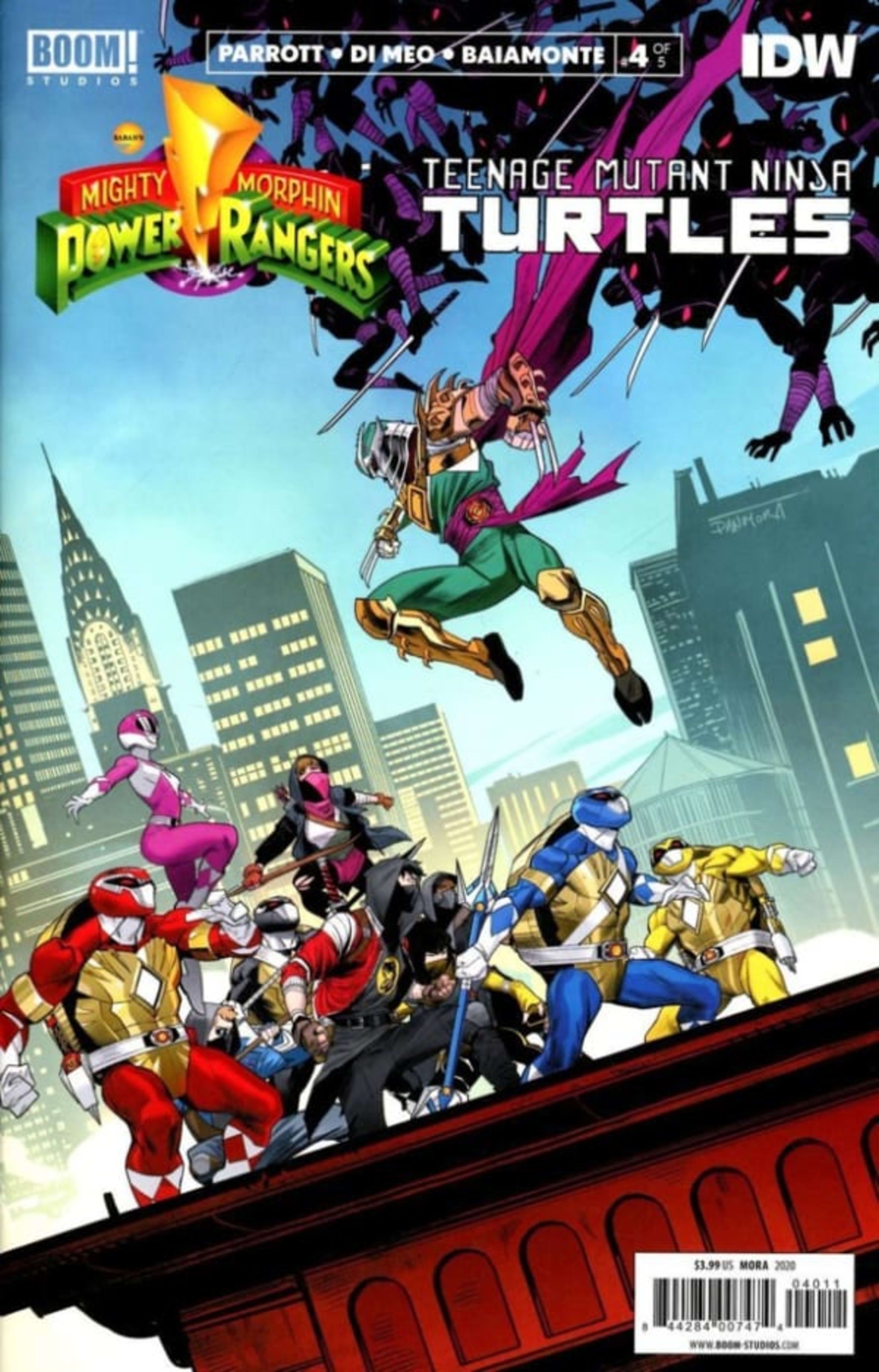 Mighty Morphin Power Rangers/Teenage Mutant Ninja Turtles 4
