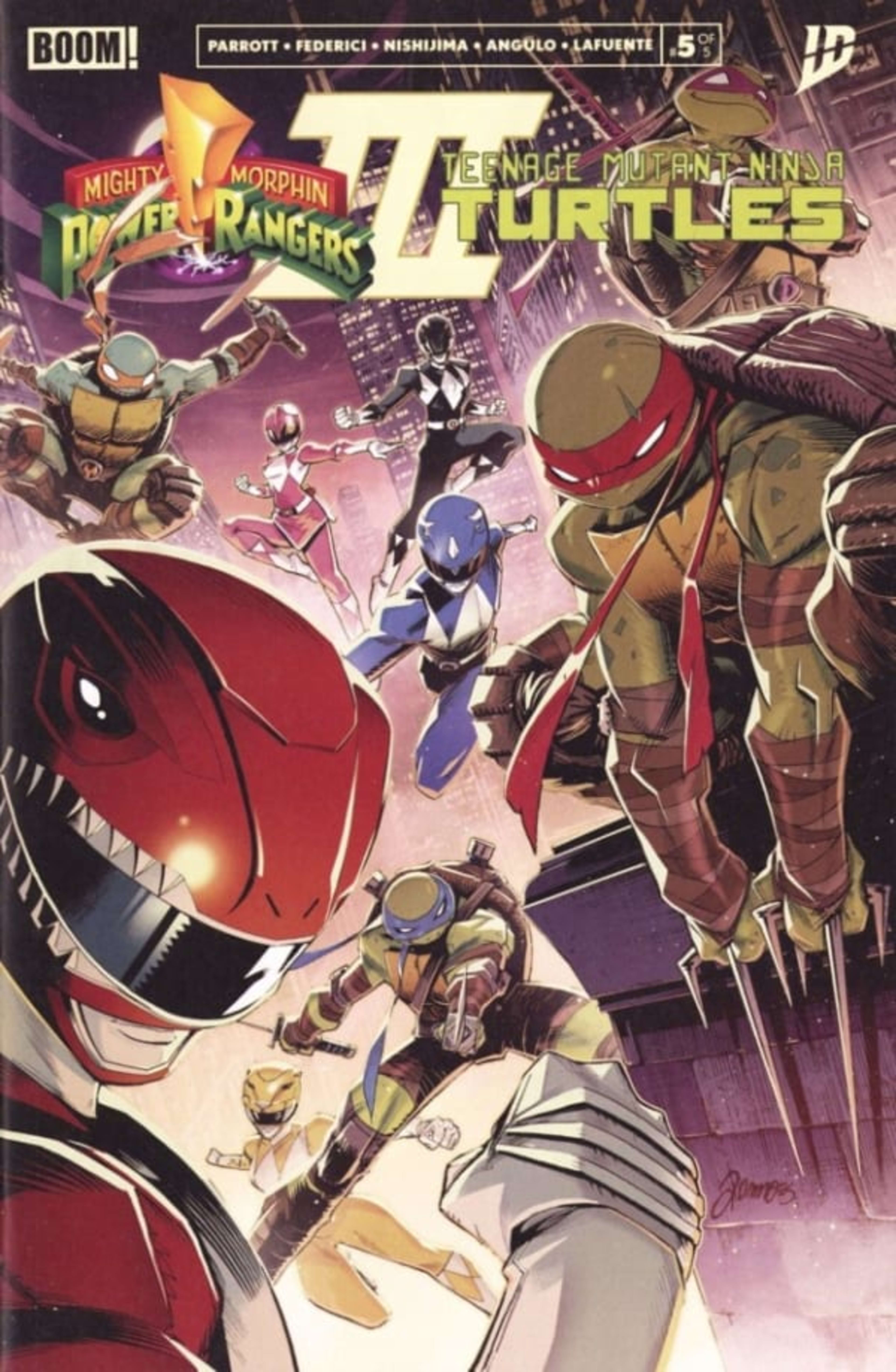 Mighty Morphin Power Rangers/Teenage Mutant Ninja Turtles III 5