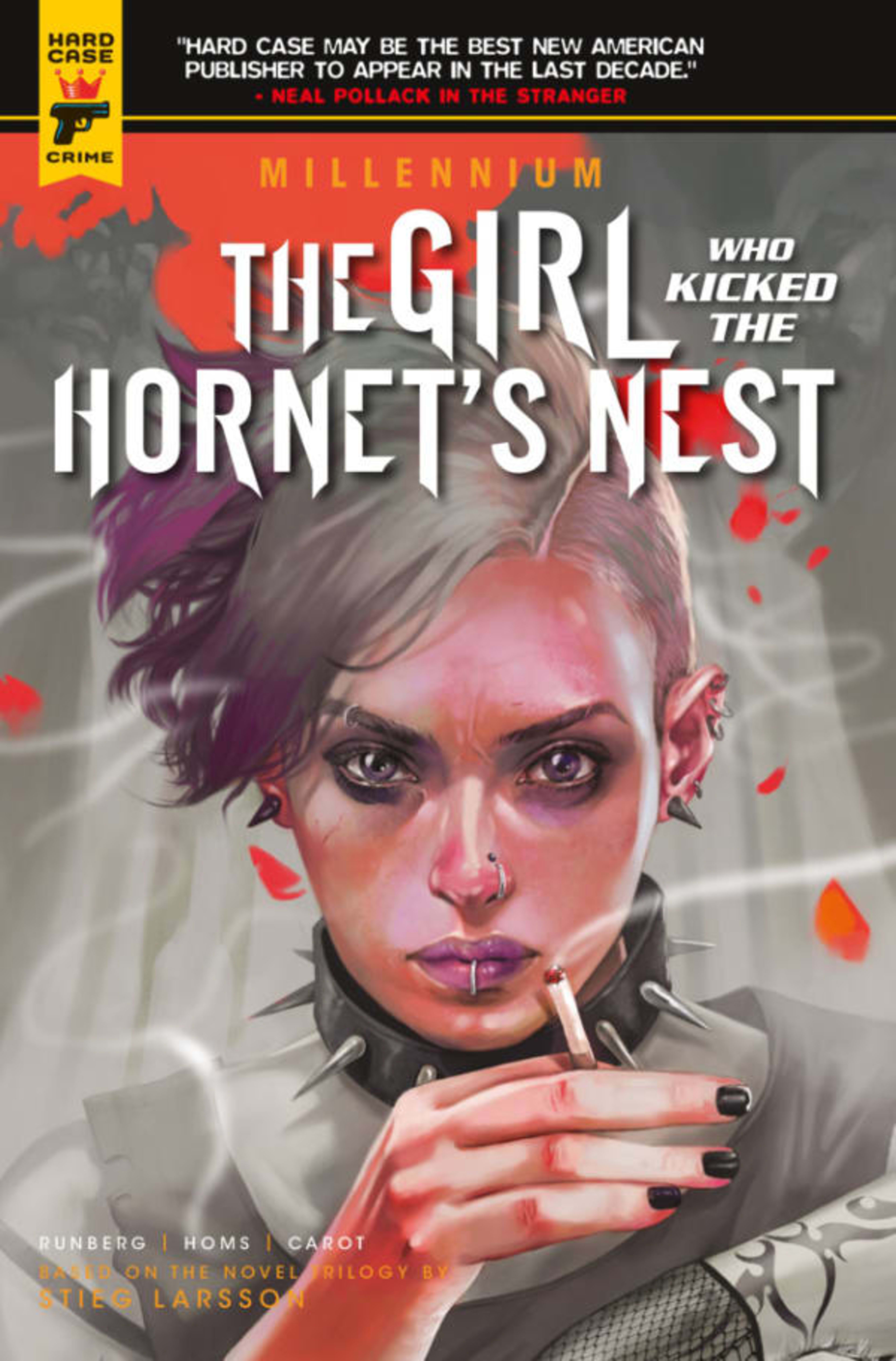 Millennium: The Girl Who Kicked the Hornet's Nest cover — © Titan Comics