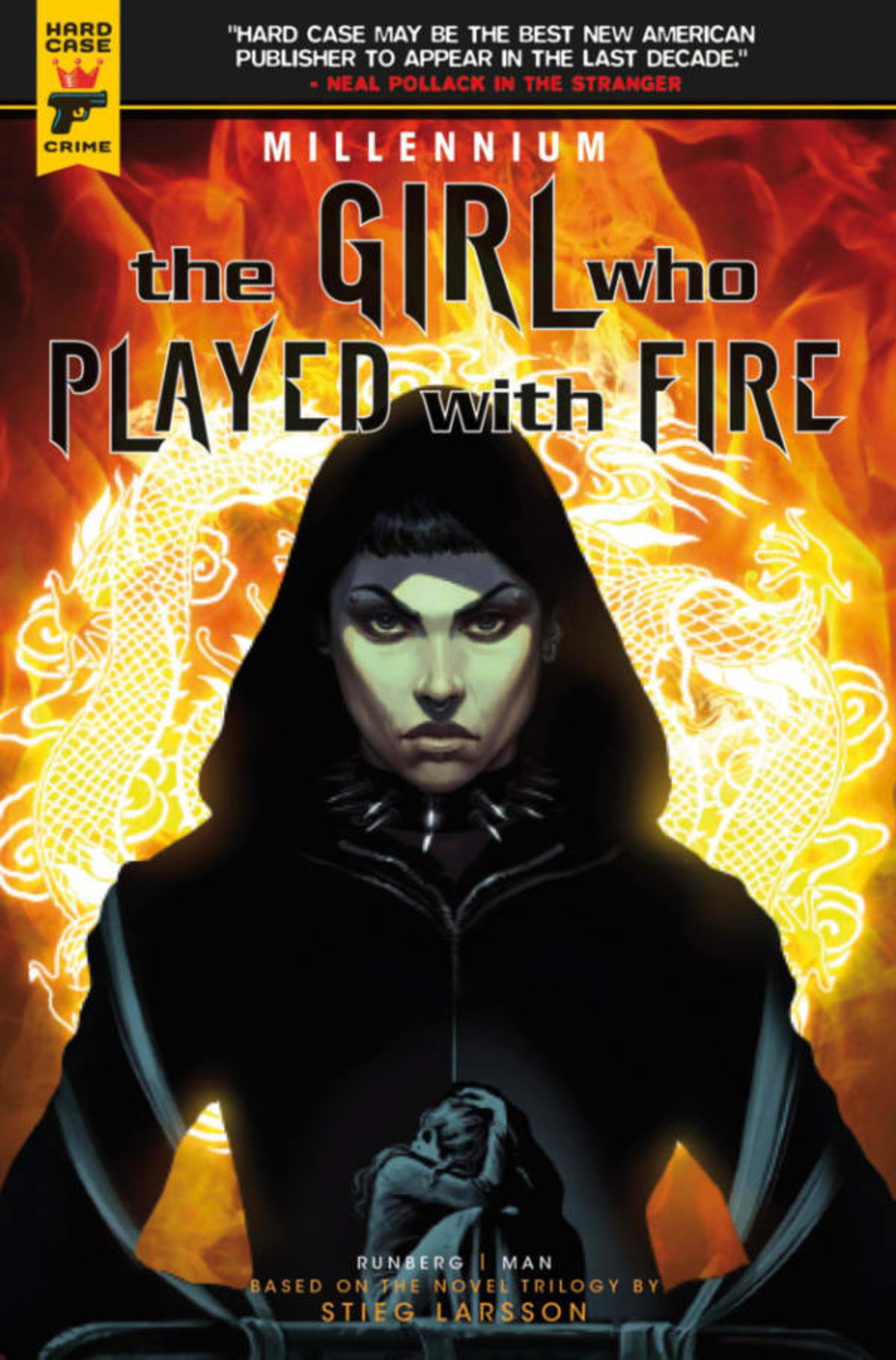 Millennium: The Girl Who Played With Fire cover — © Titan Comics