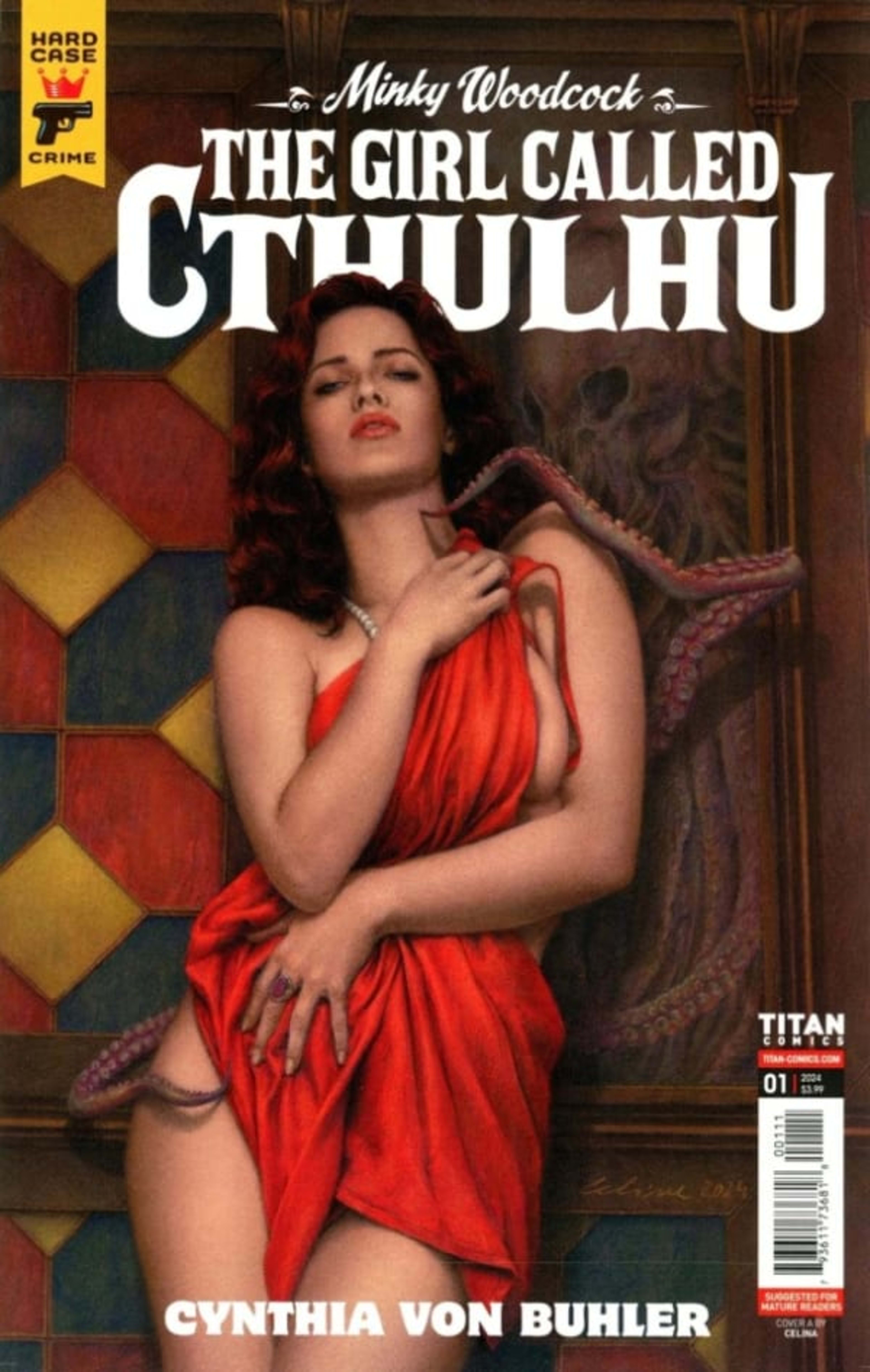 Minky Woodcock: The Girl Called Cthulhu cover — © Titan Comics