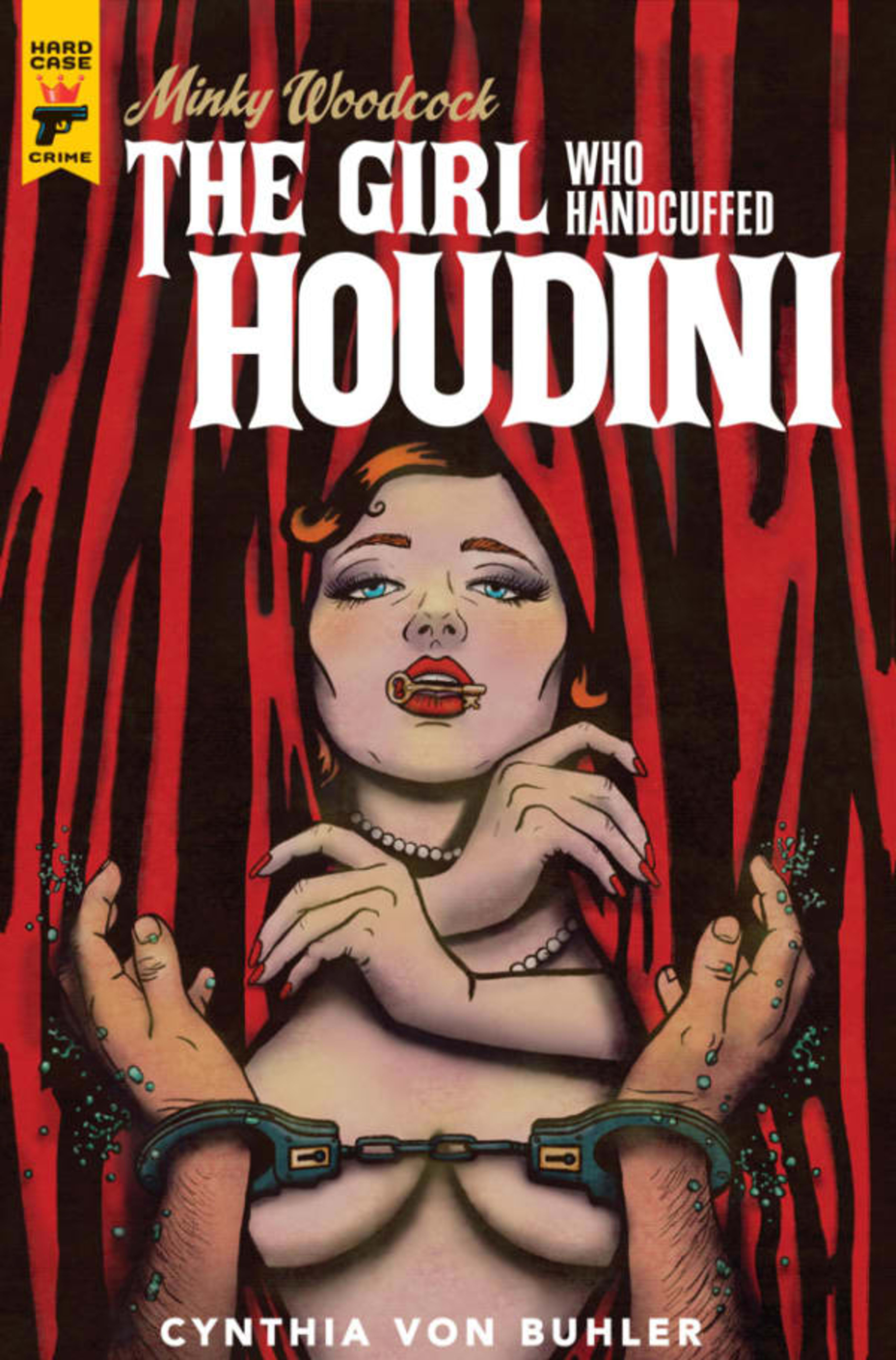 Minky Woodcock: The Girl Who Handcuffed Houdini cover — © Titan Comics