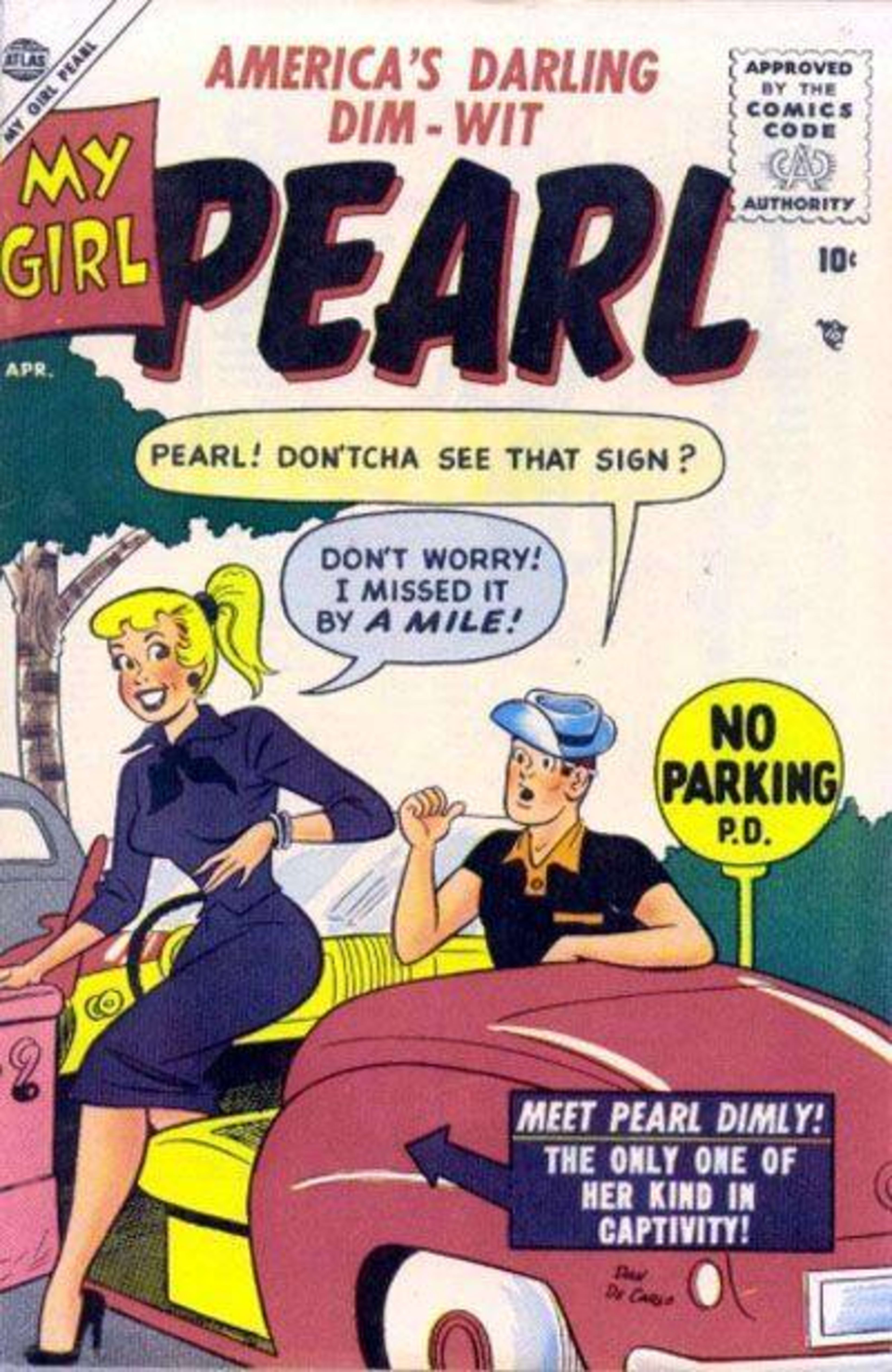 My Girl Pearl cover — © Marvel