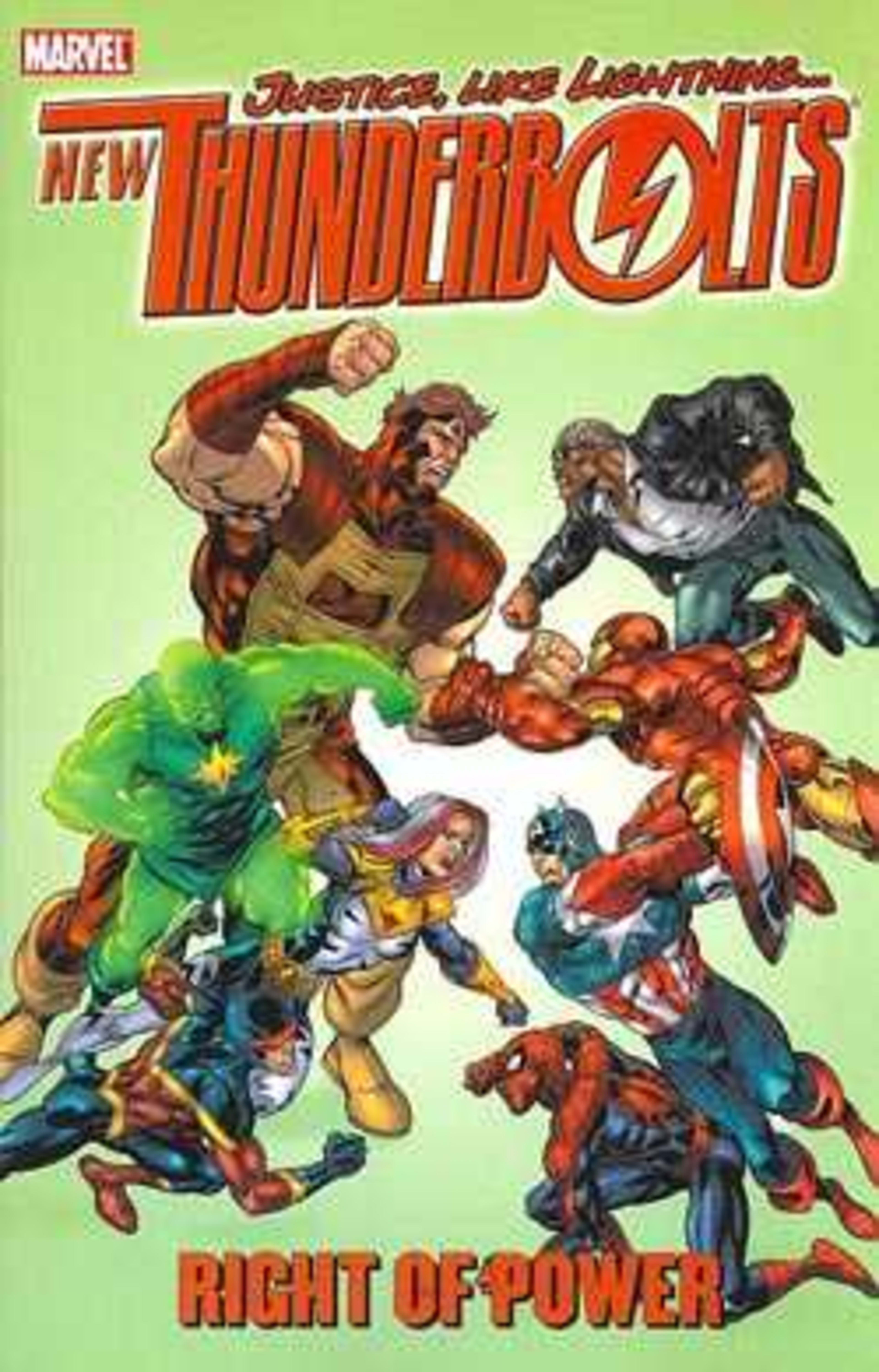 New Thunderbolts: Right of Power cover — © Marvel