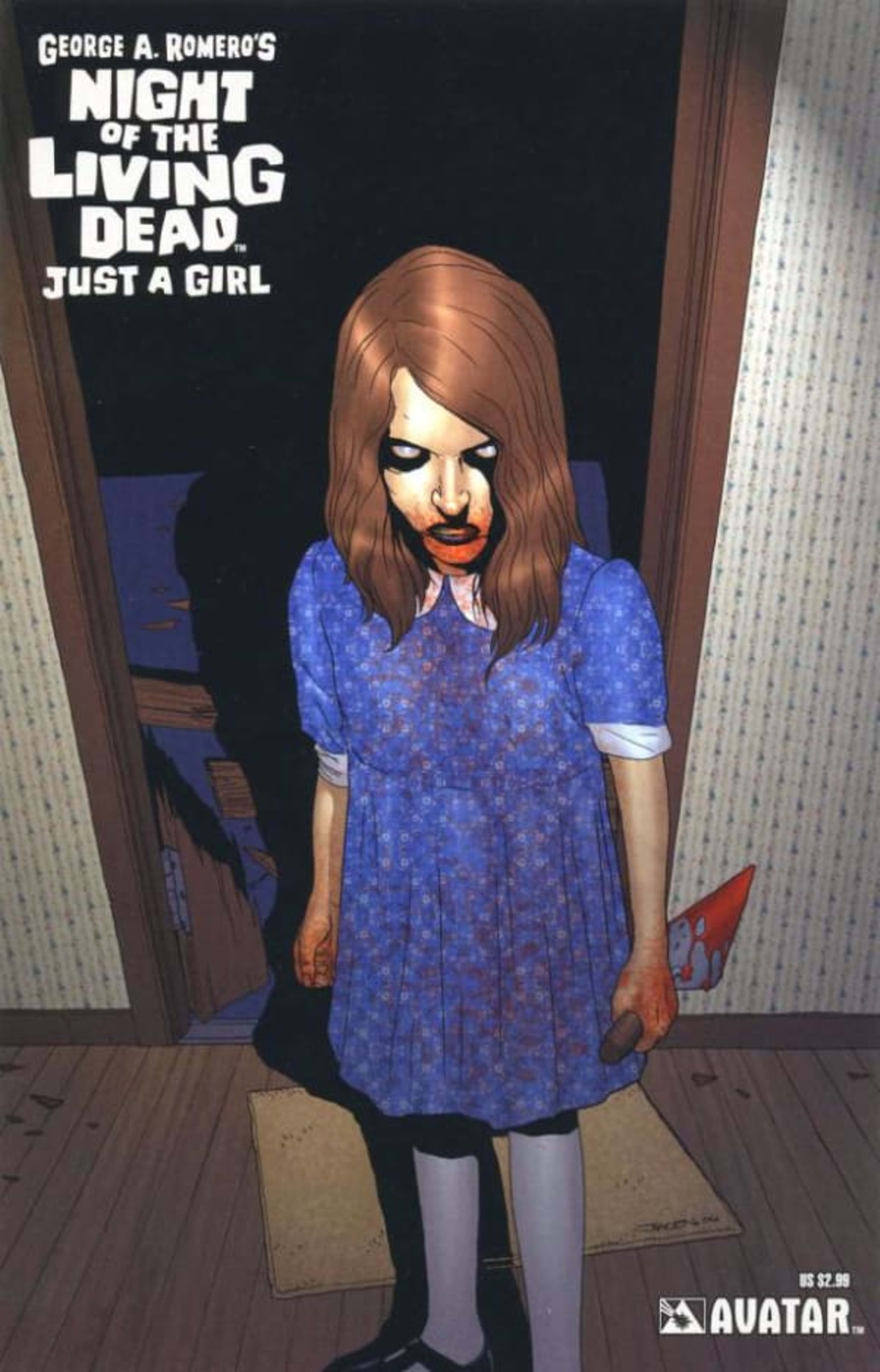 Night of the Living Dead: Just a Girl cover — © Avatar Press