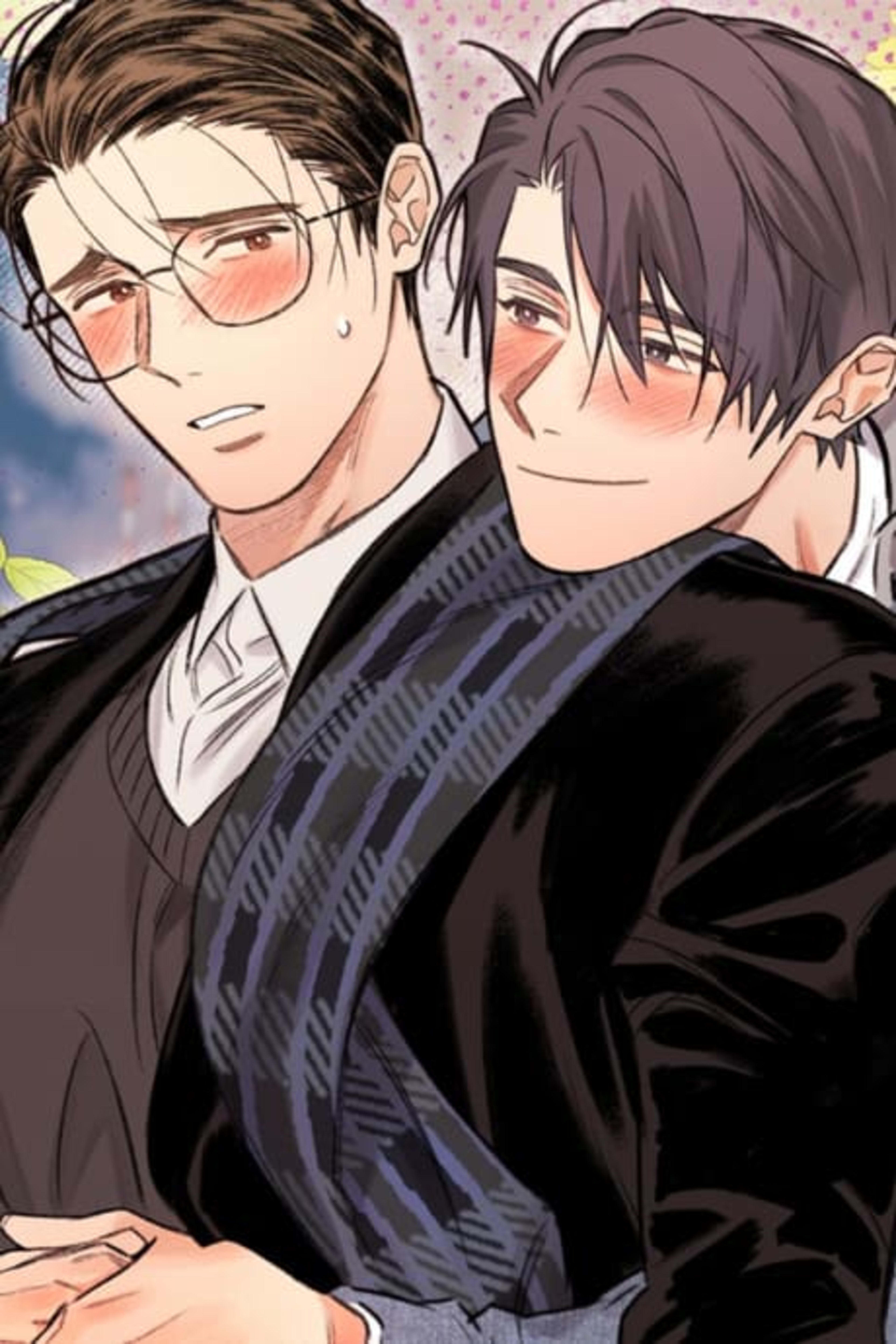 Freshman at Forty cover — © Lezhin Comics
