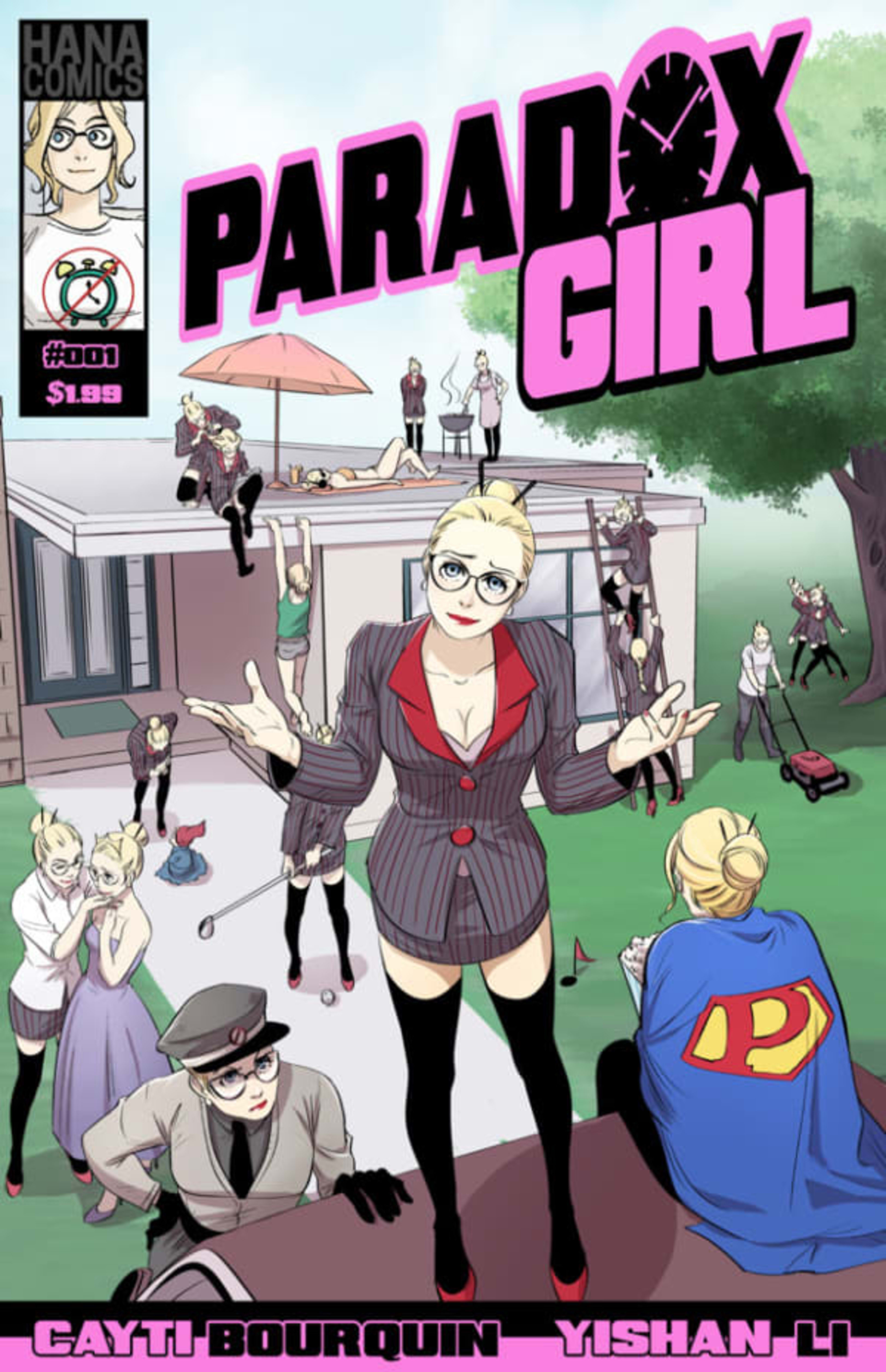Paradox Girl cover — © Hana Comics