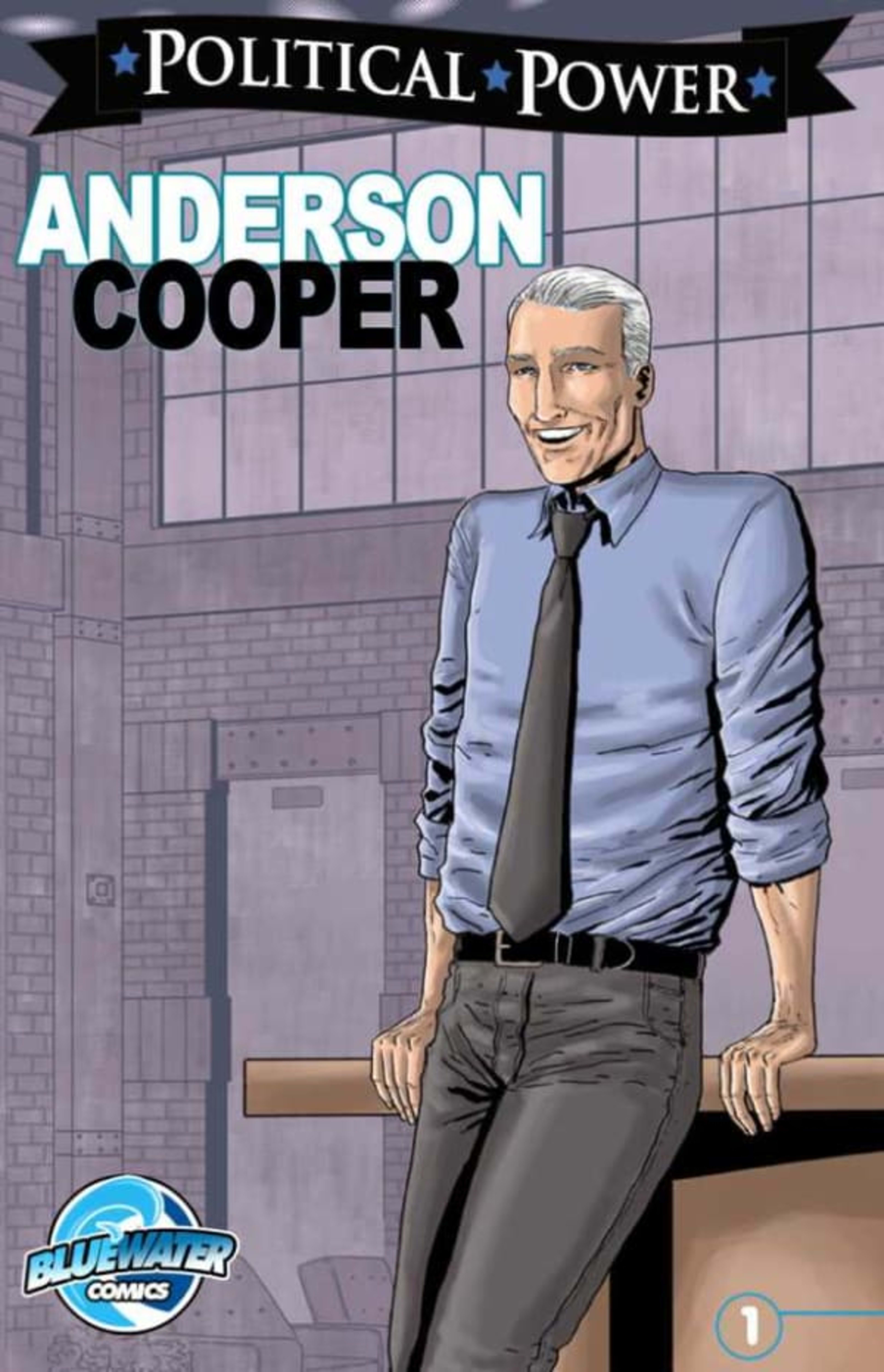 Political Power: Anderson Cooper cover — © TidalWave Productions