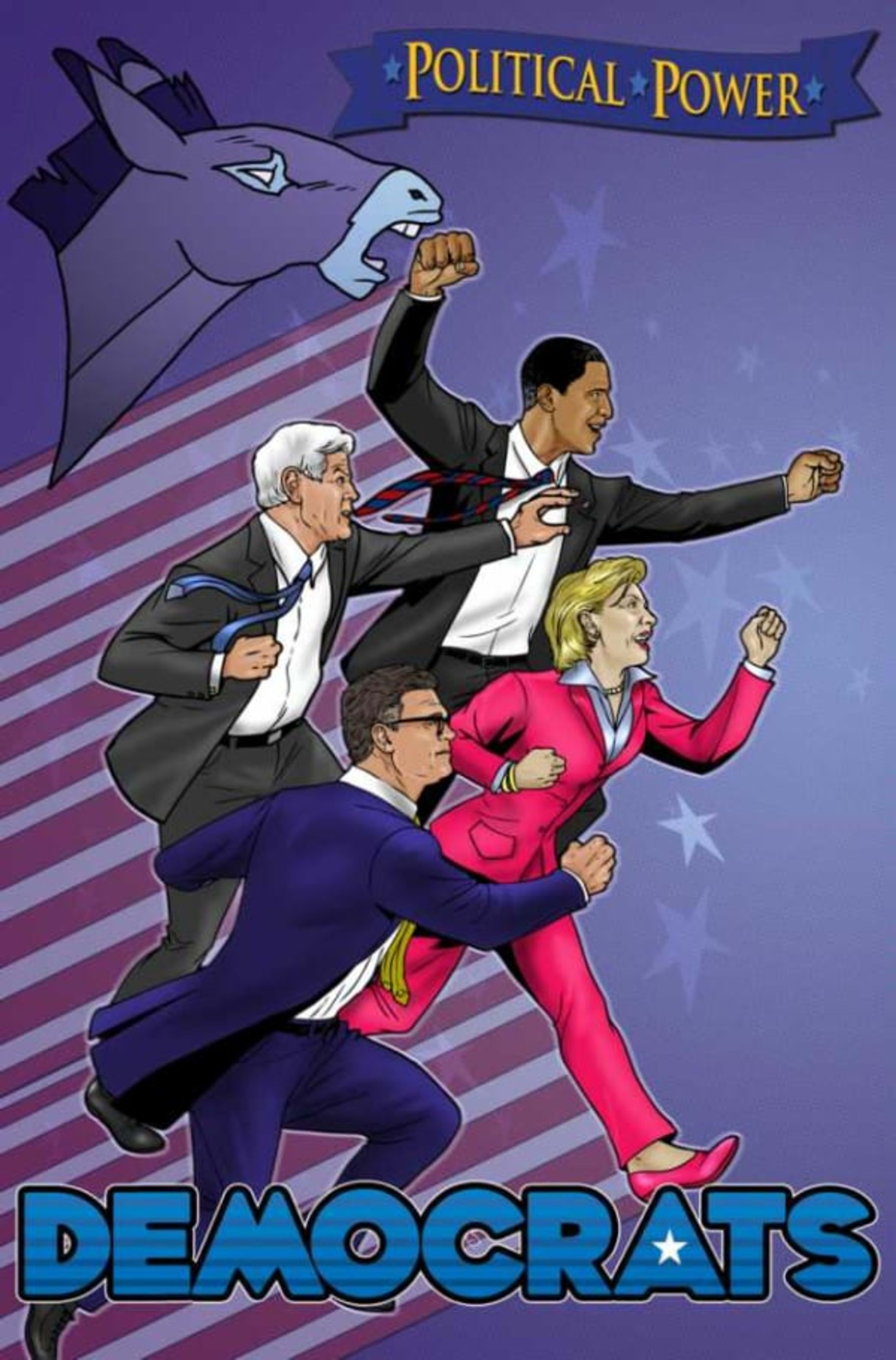 Political Power: Democrats cover — © TidalWave Productions