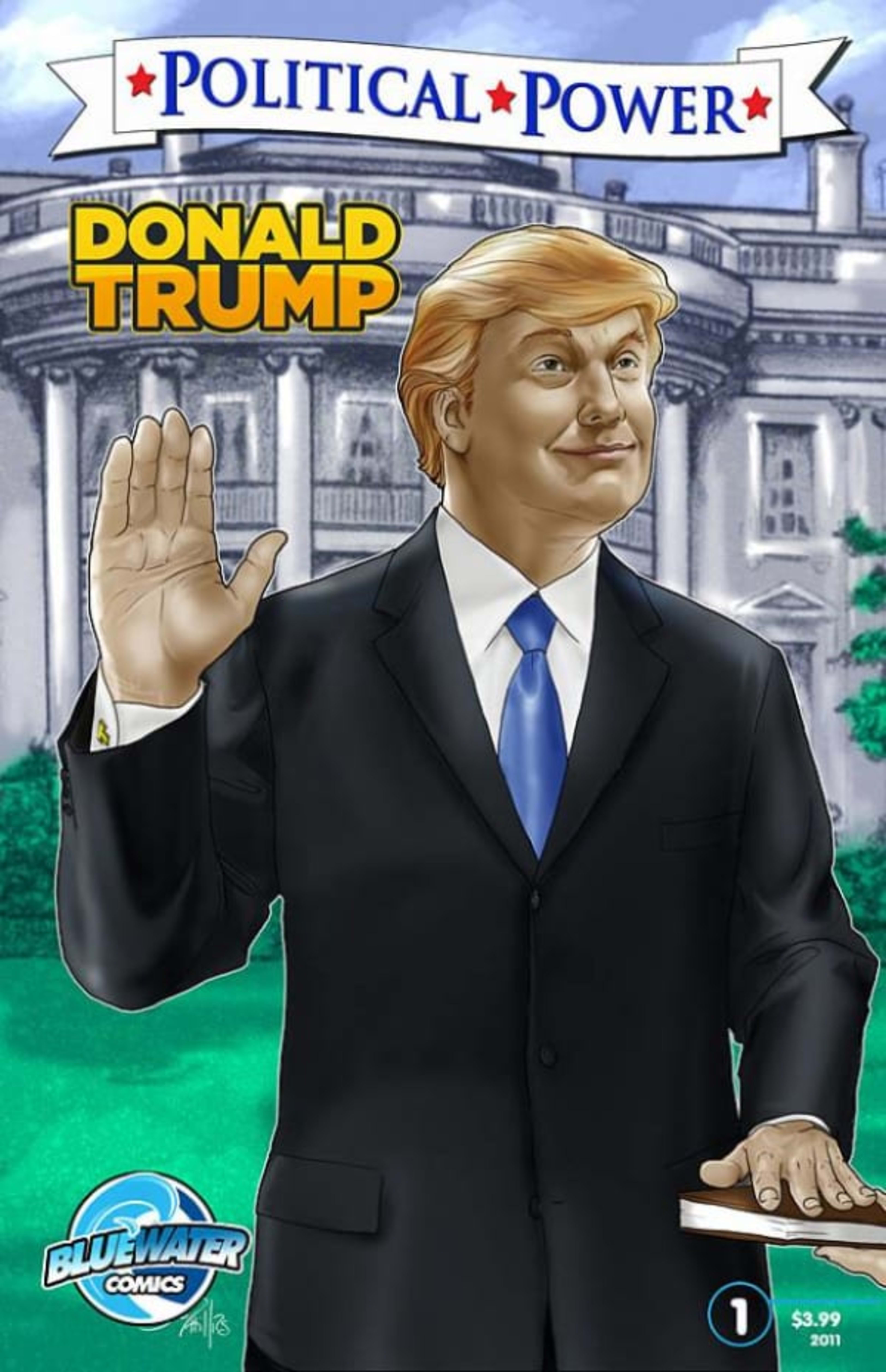 Political Power: Donald Trump cover — © TidalWave Productions