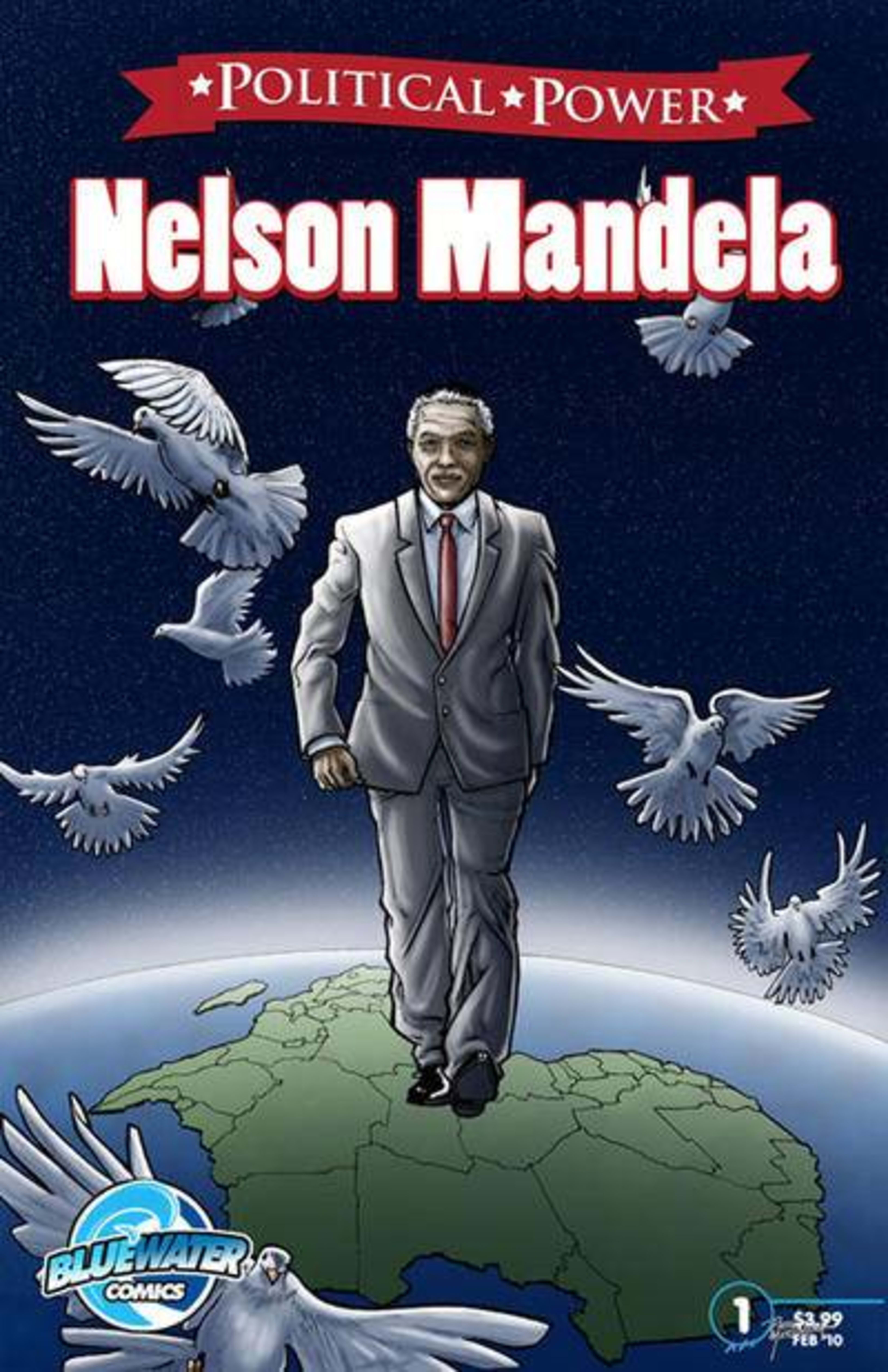 Political Power: Nelson Mandela cover — © TidalWave Productions