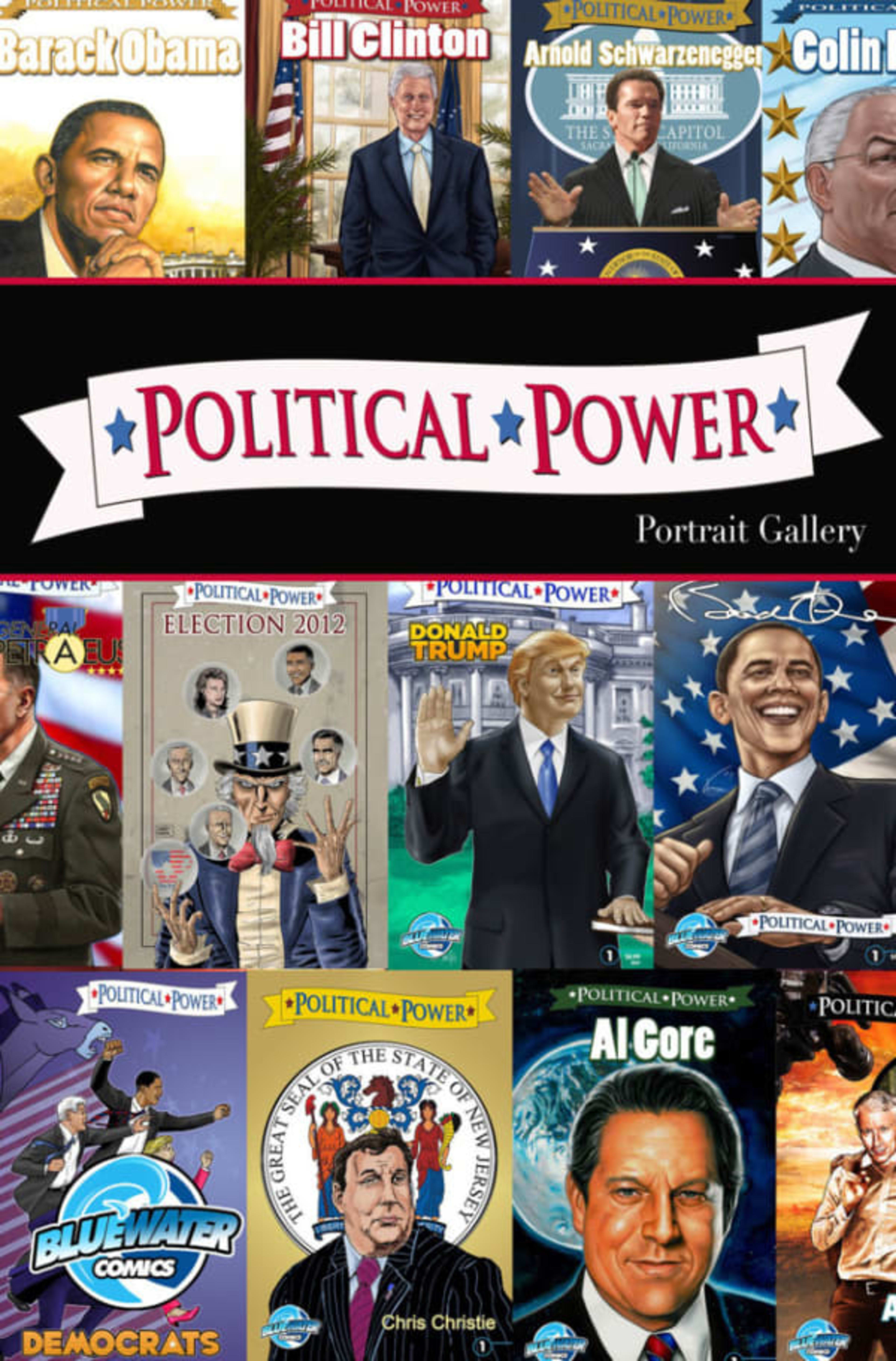 Political Power: Portrait Gallery cover — © TidalWave Productions