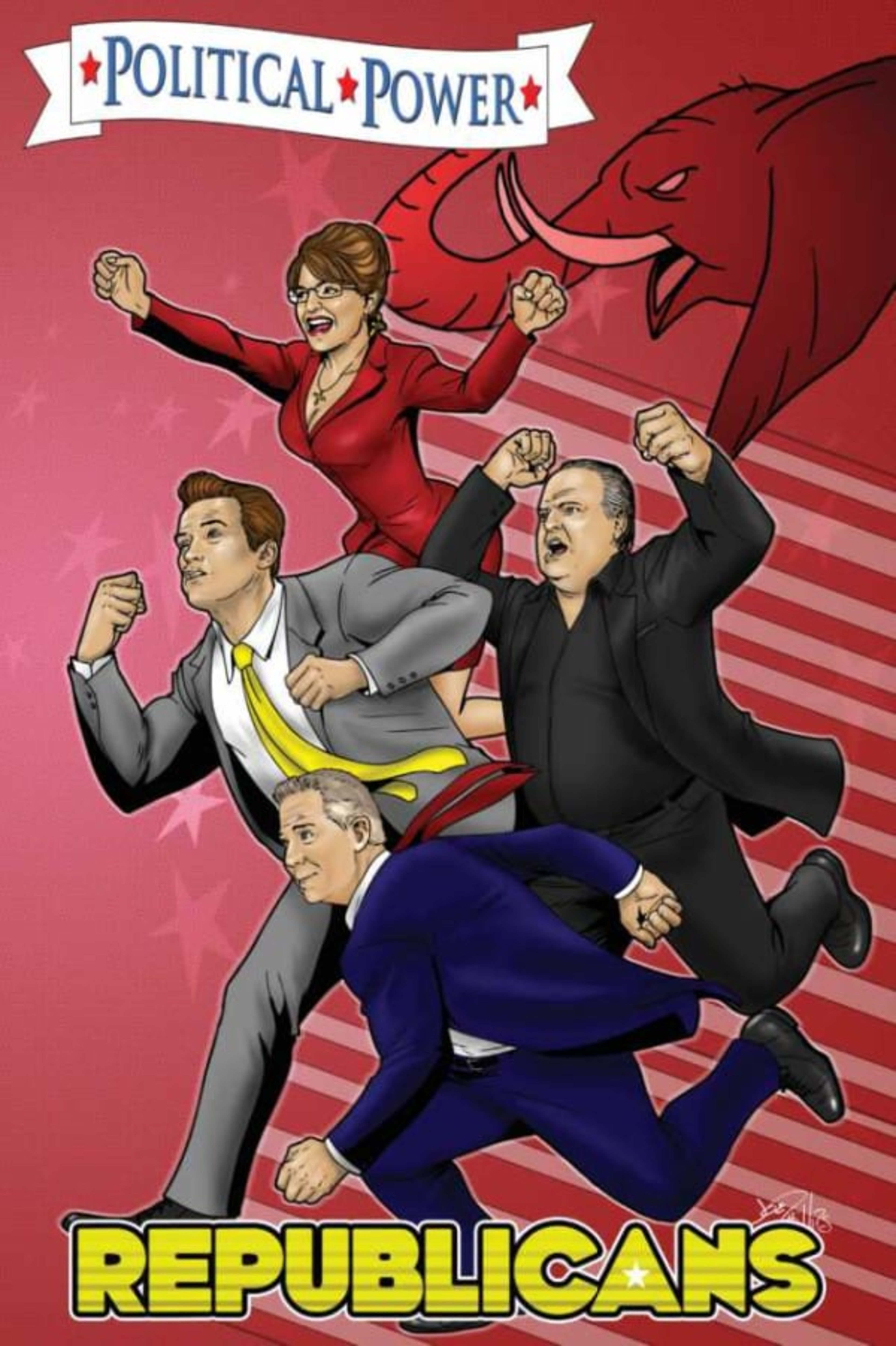 Political Power: Republicans cover — © TidalWave Productions
