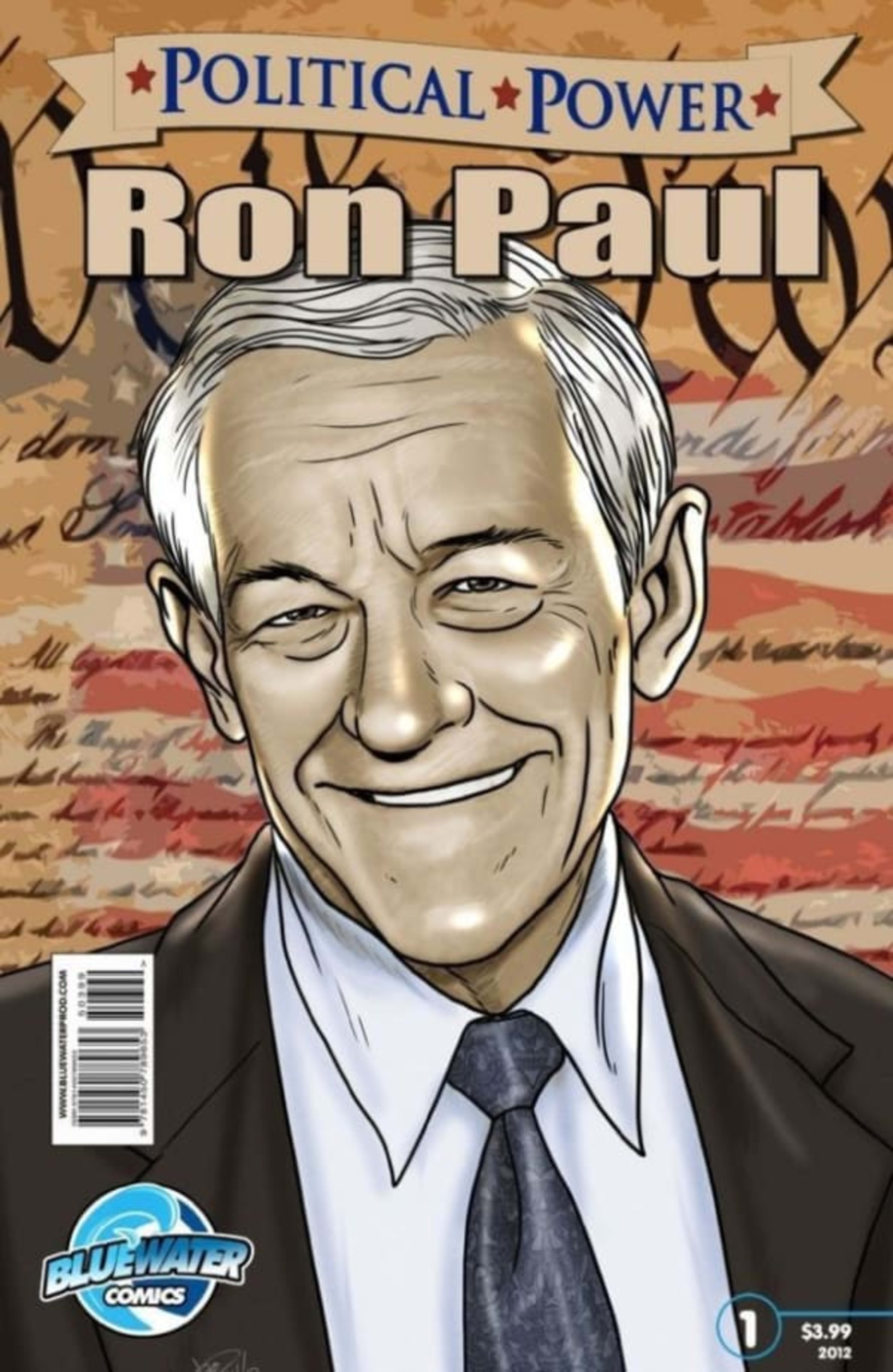 Political Power: Ron Paul cover — © TidalWave Productions