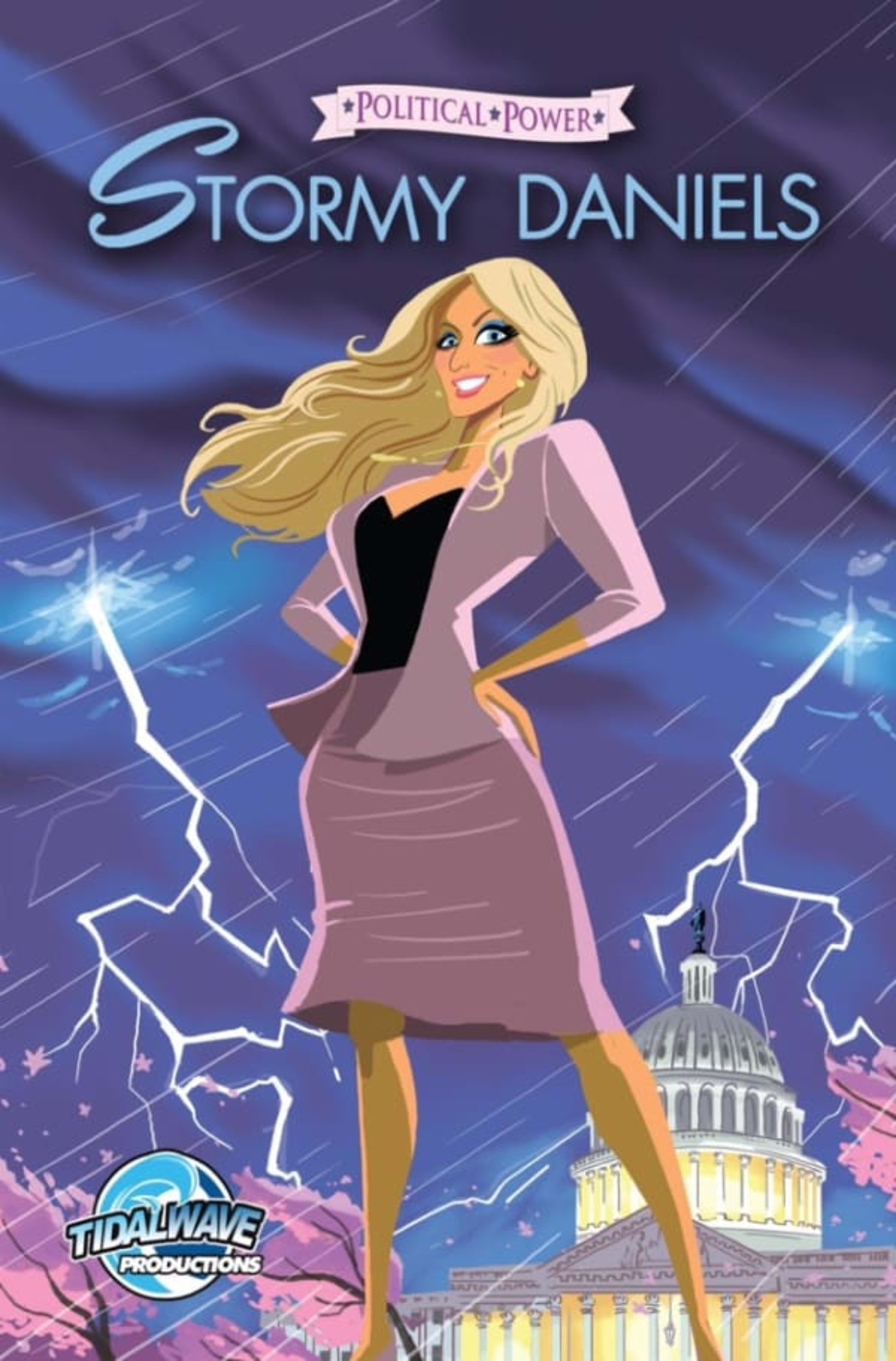 Political Power: Stormy Daniels cover — © TidalWave Productions