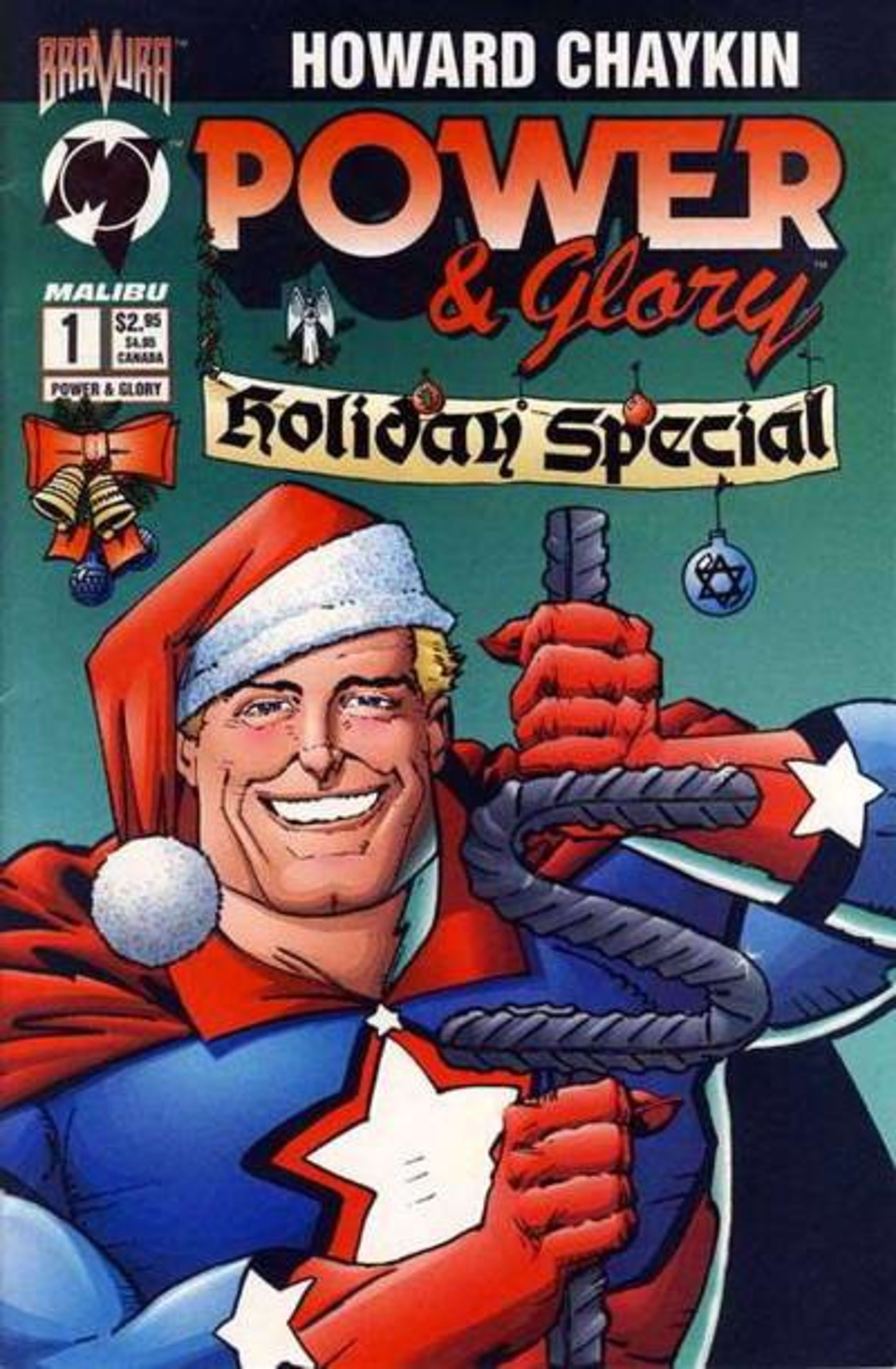Power & Glory Holiday Special cover — © Malibu