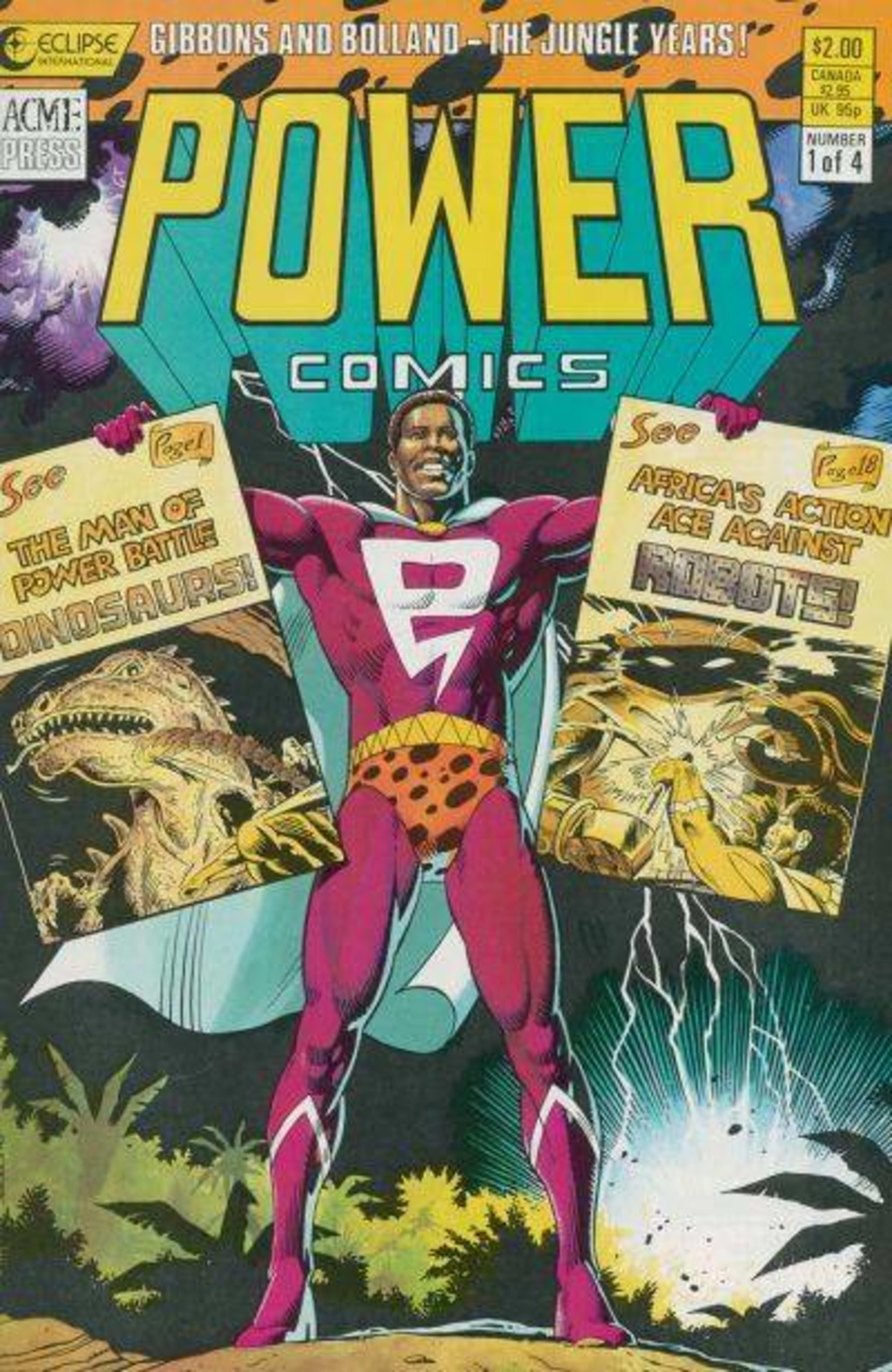 Power Comics cover — © Eclipse