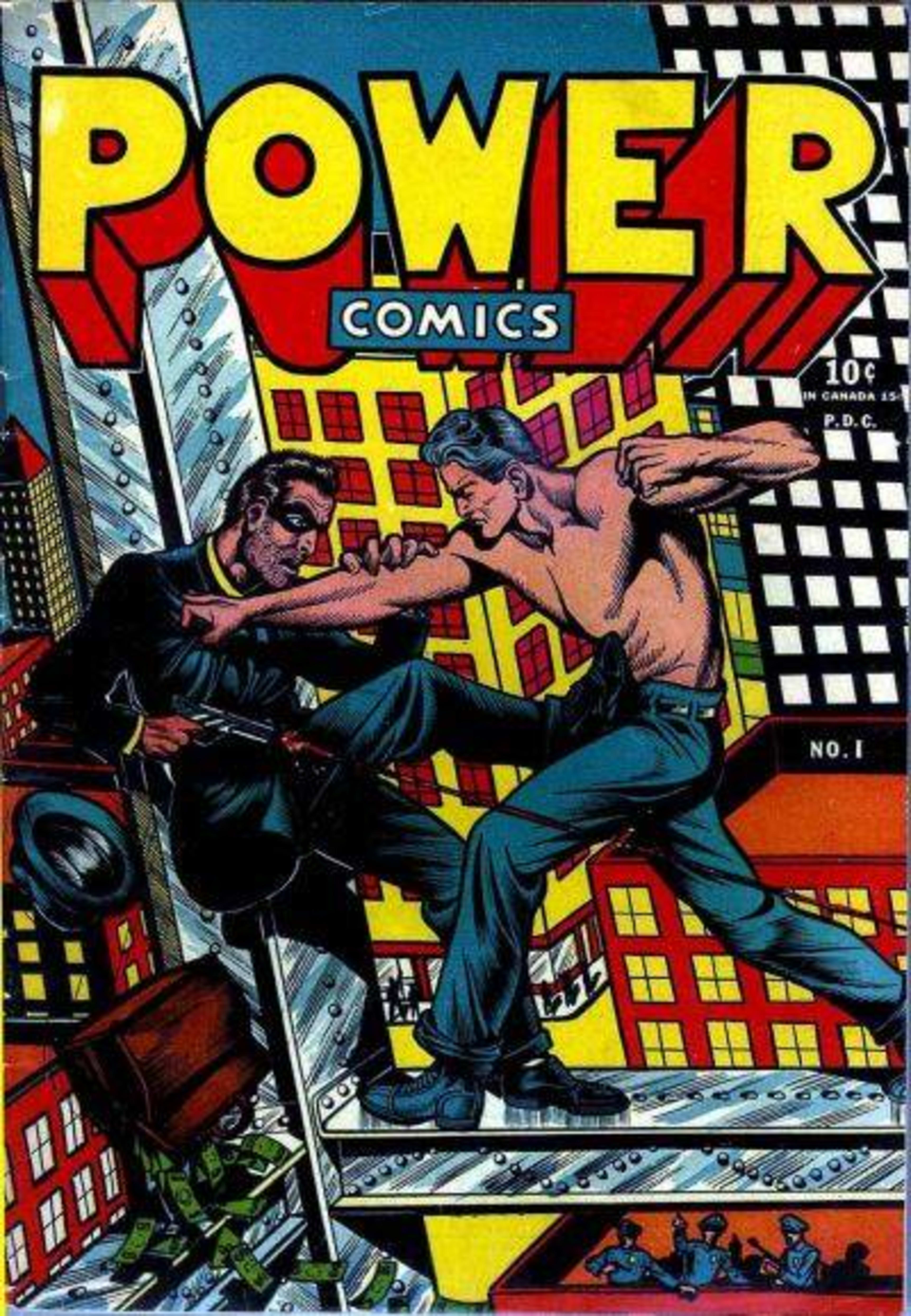 Power Comics cover — © Holyoke