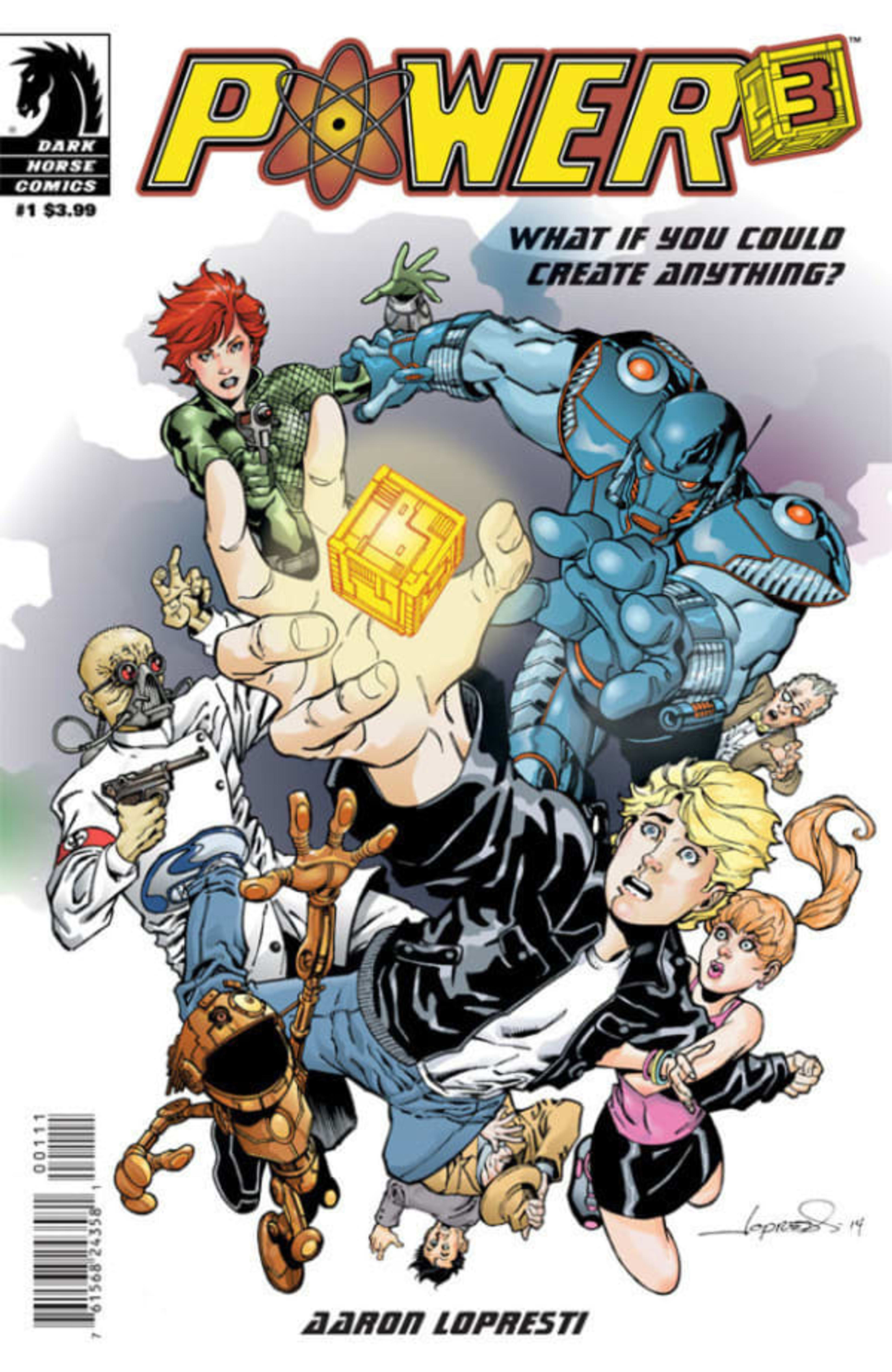 Power Cubed cover — © Dark Horse Comics