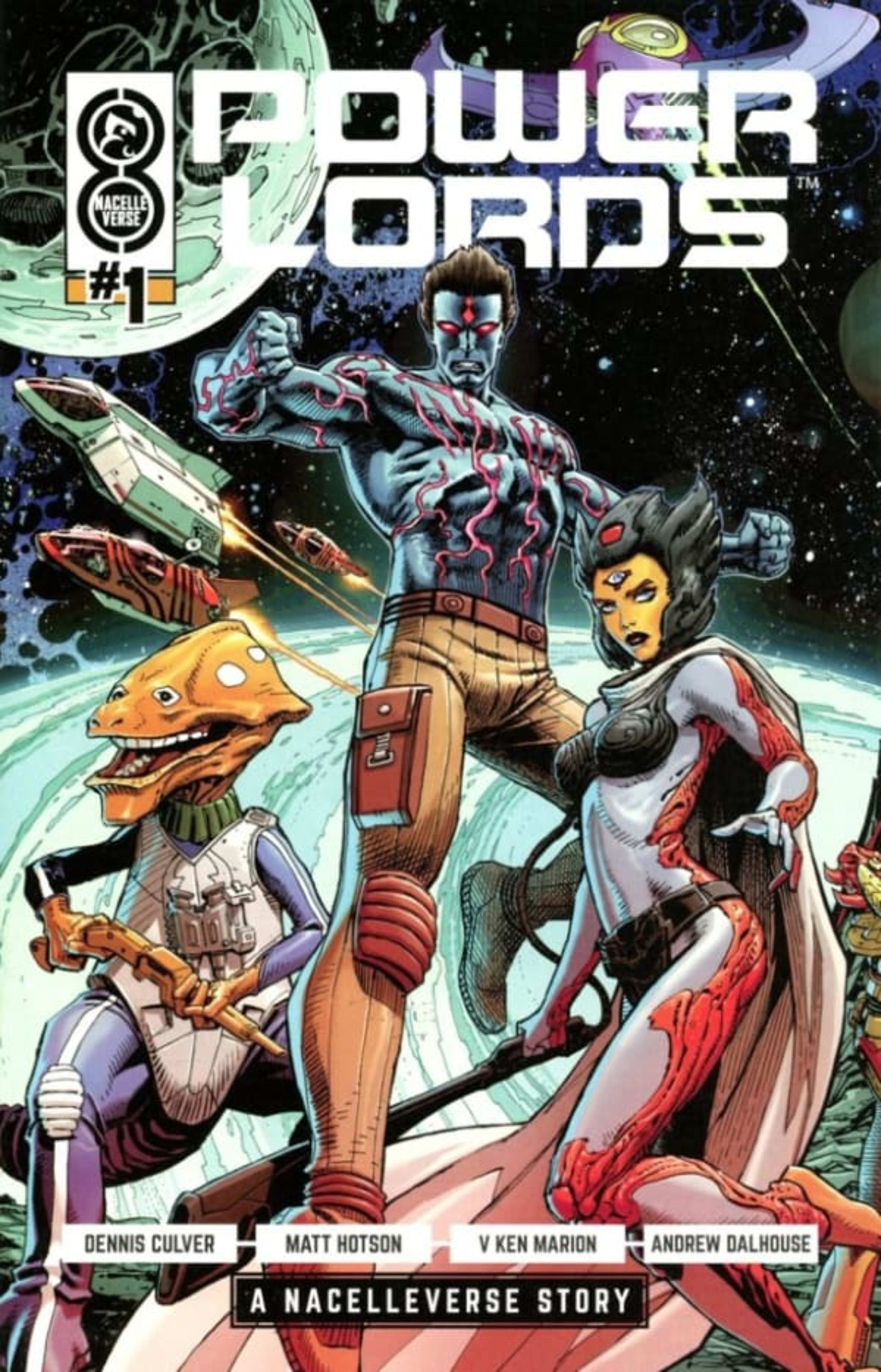 Power Lords cover — © Oni Press