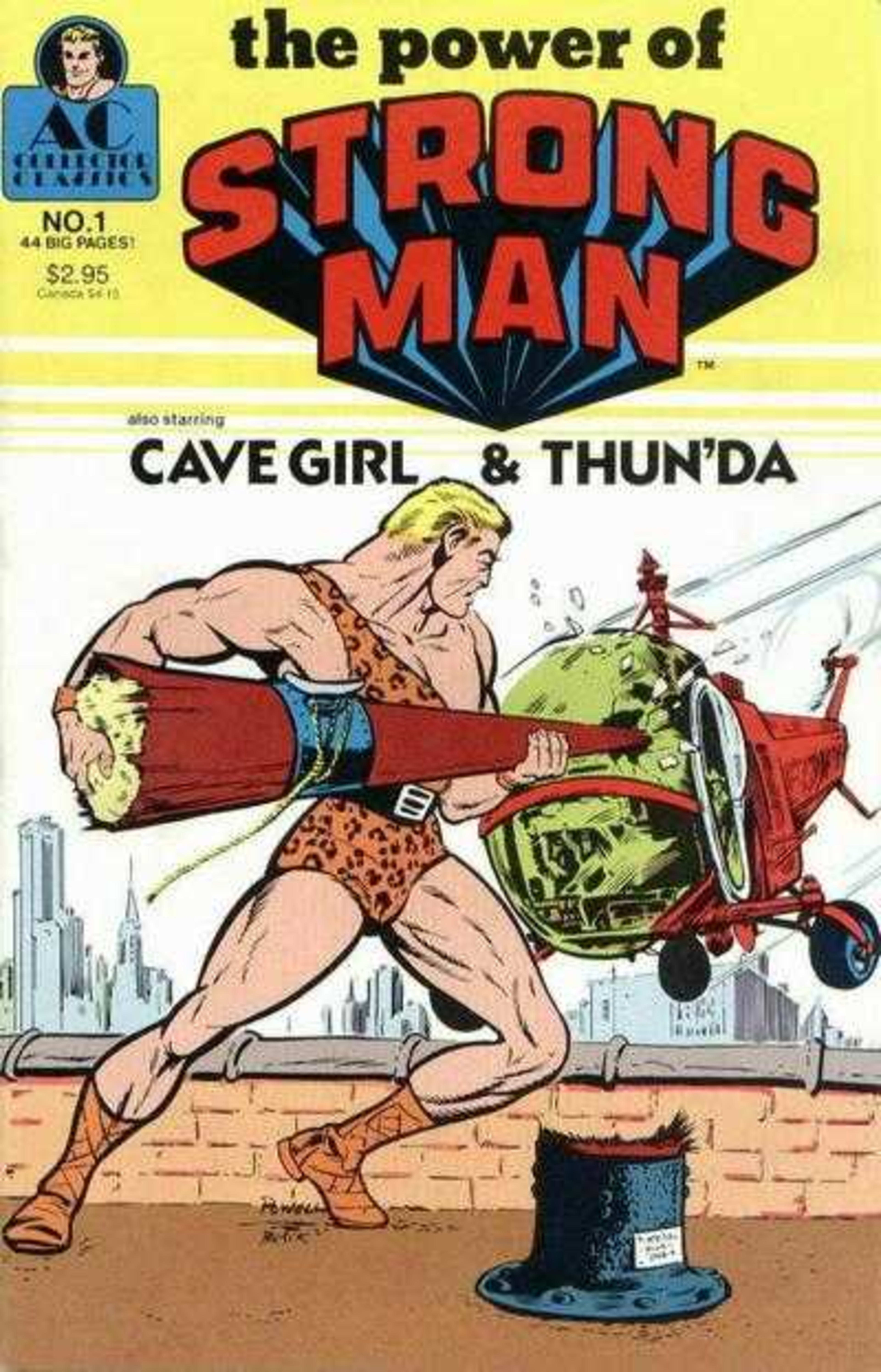 Power of Strongman cover — © AC Comics