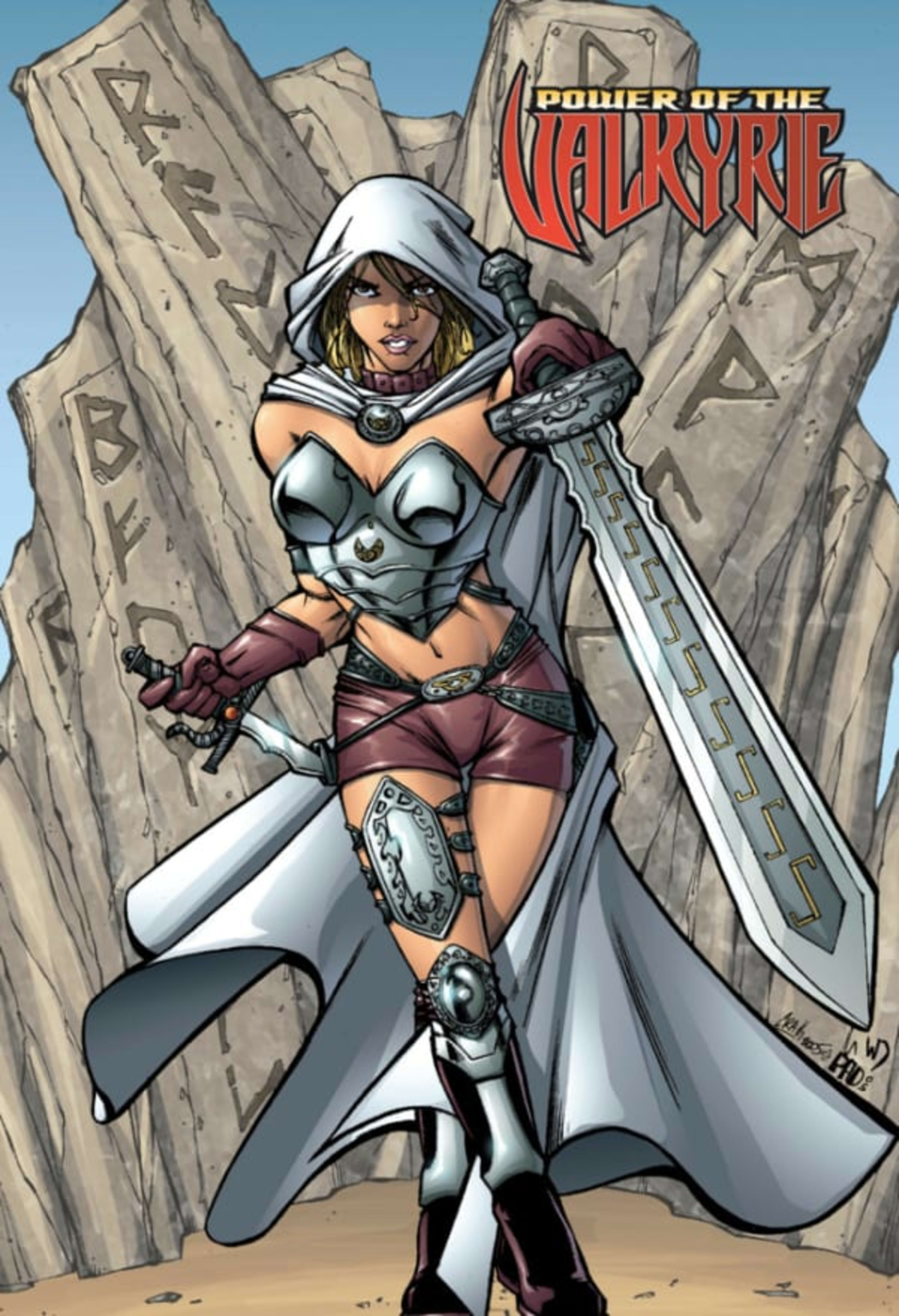 Power of the Valkyrie: Omnibus cover — © TidalWave Productions