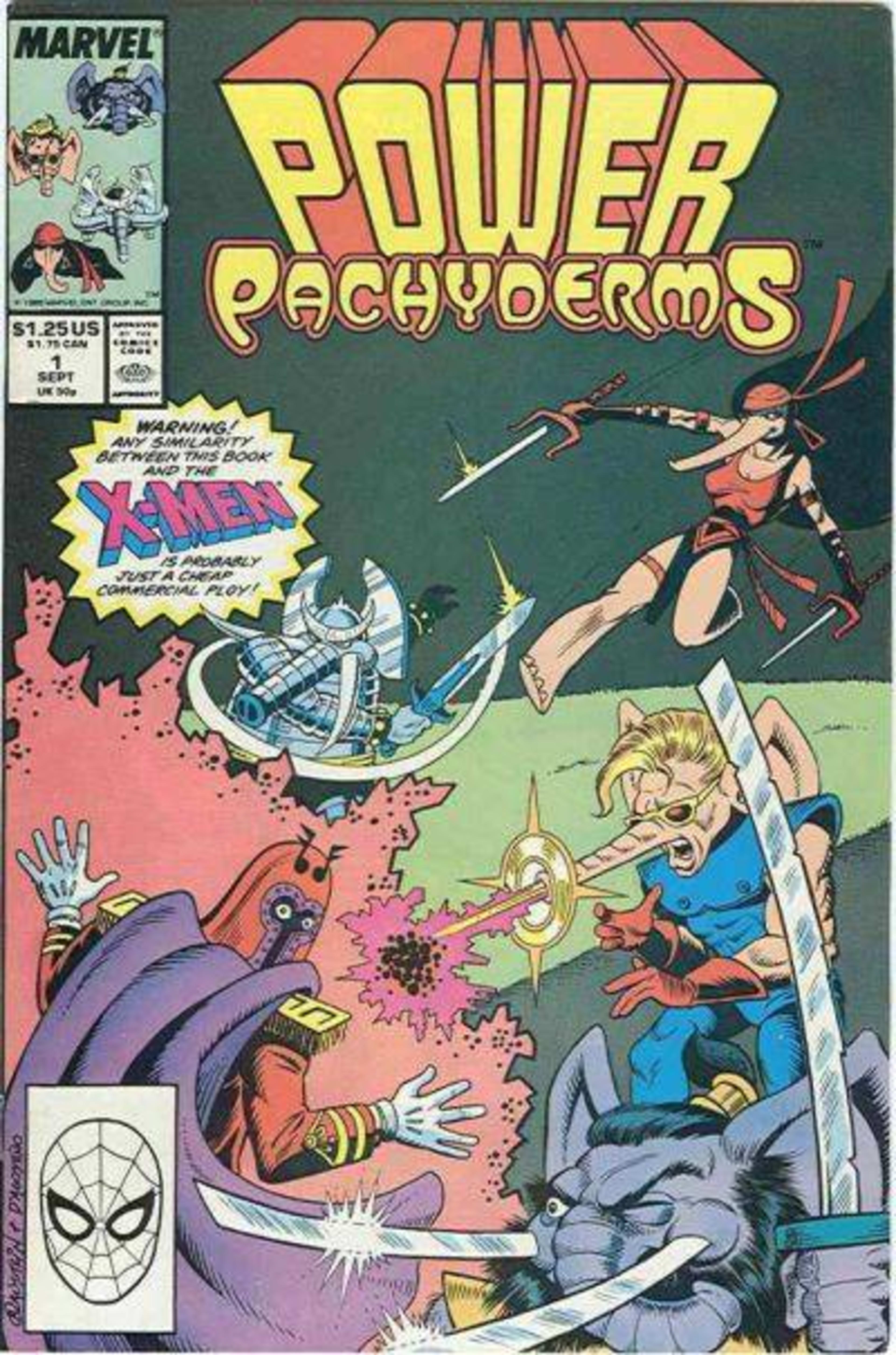 Power Pachyderms cover — © Marvel