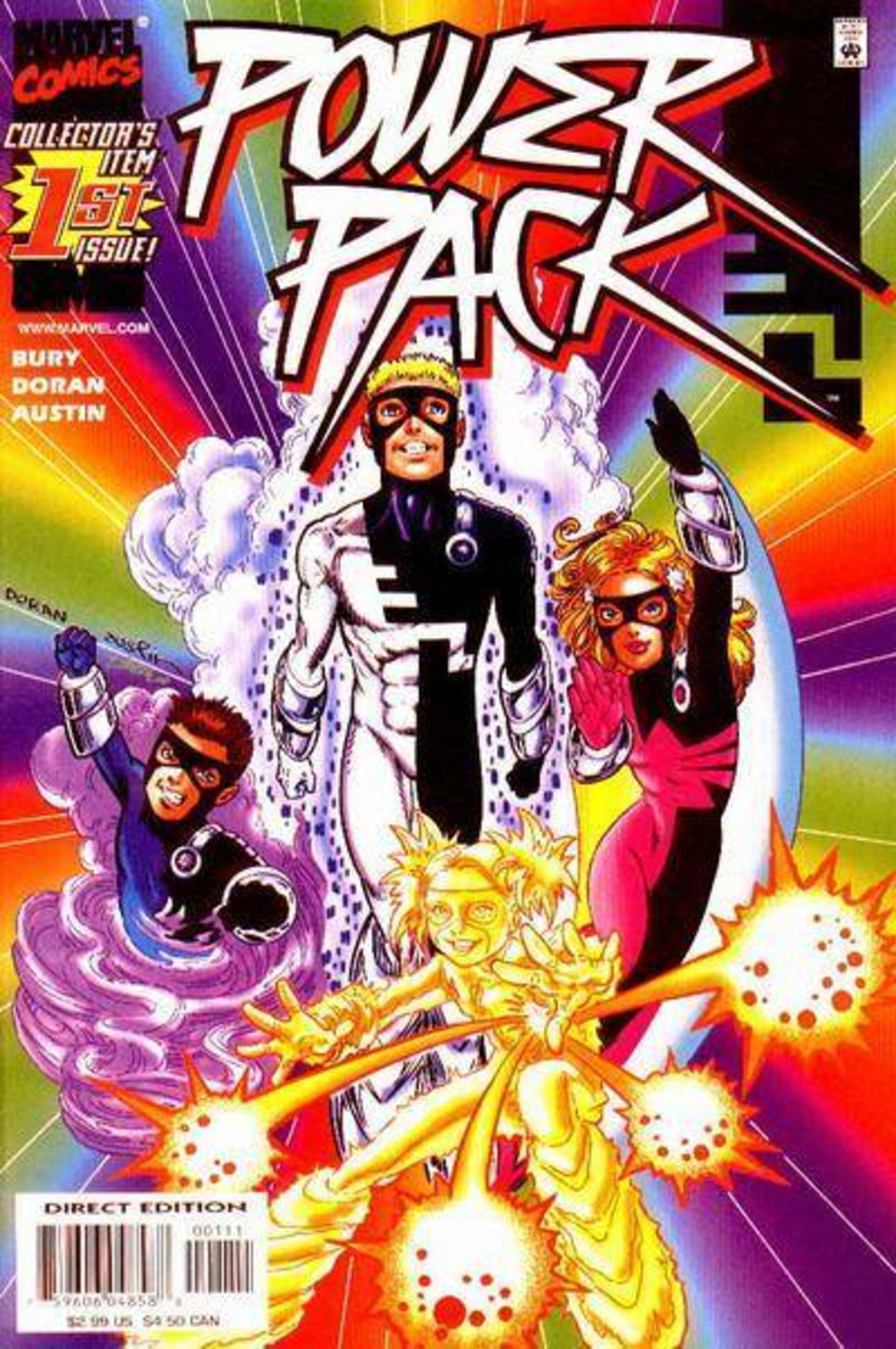 Power Pack cover — © Marvel