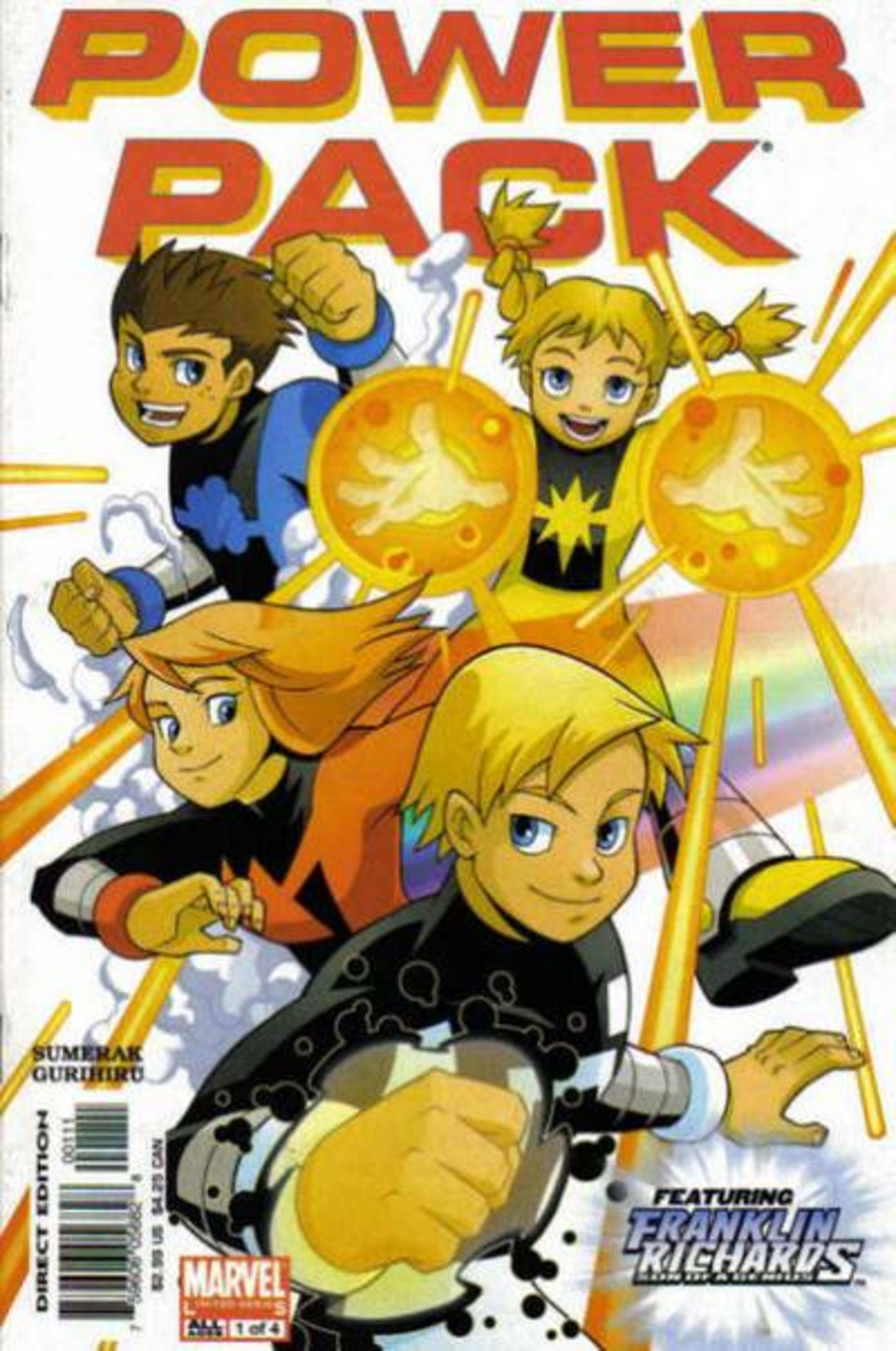 Power Pack cover — © Marvel