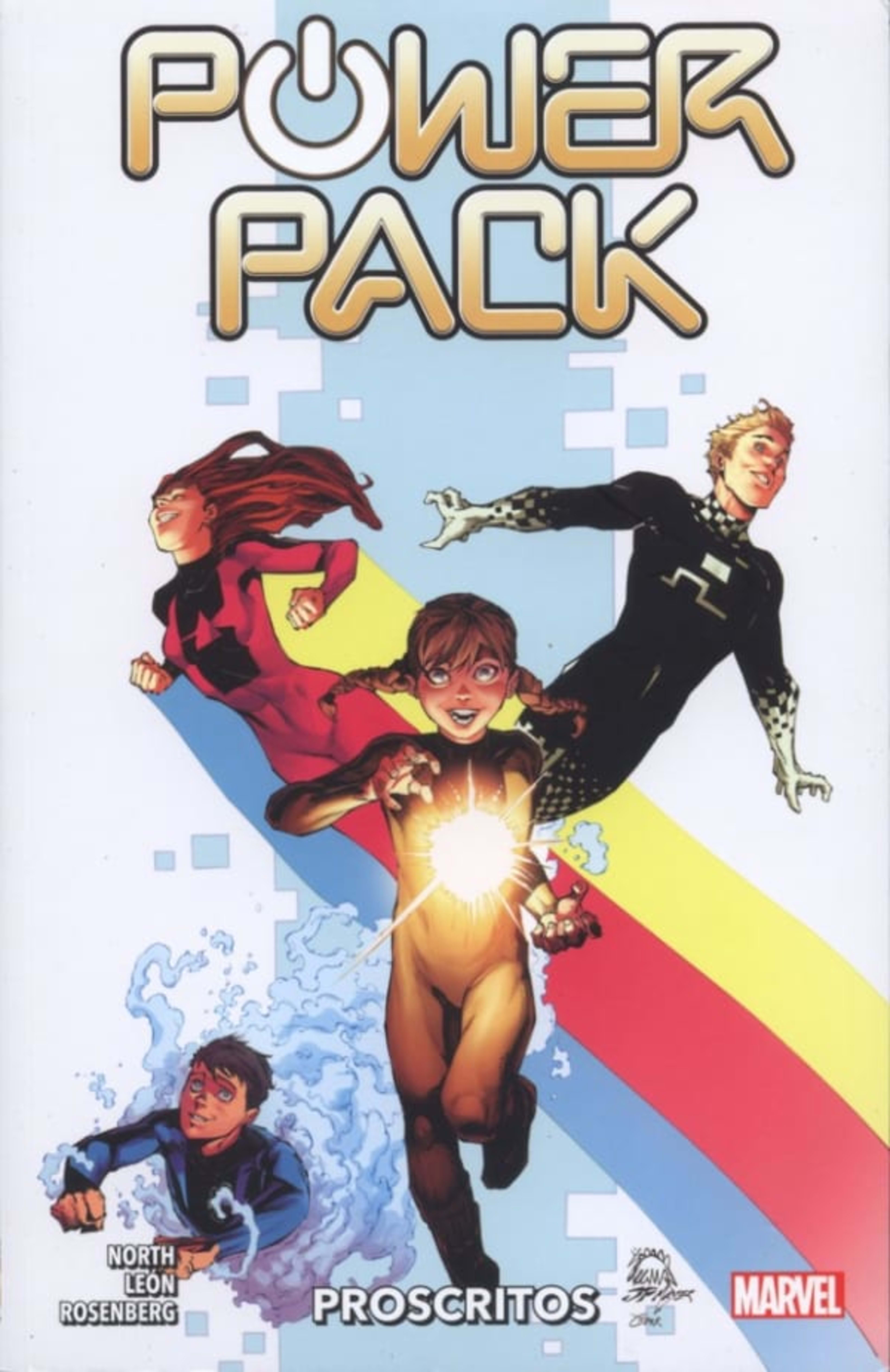 Power Pack: Proscritos cover — © Panini España
