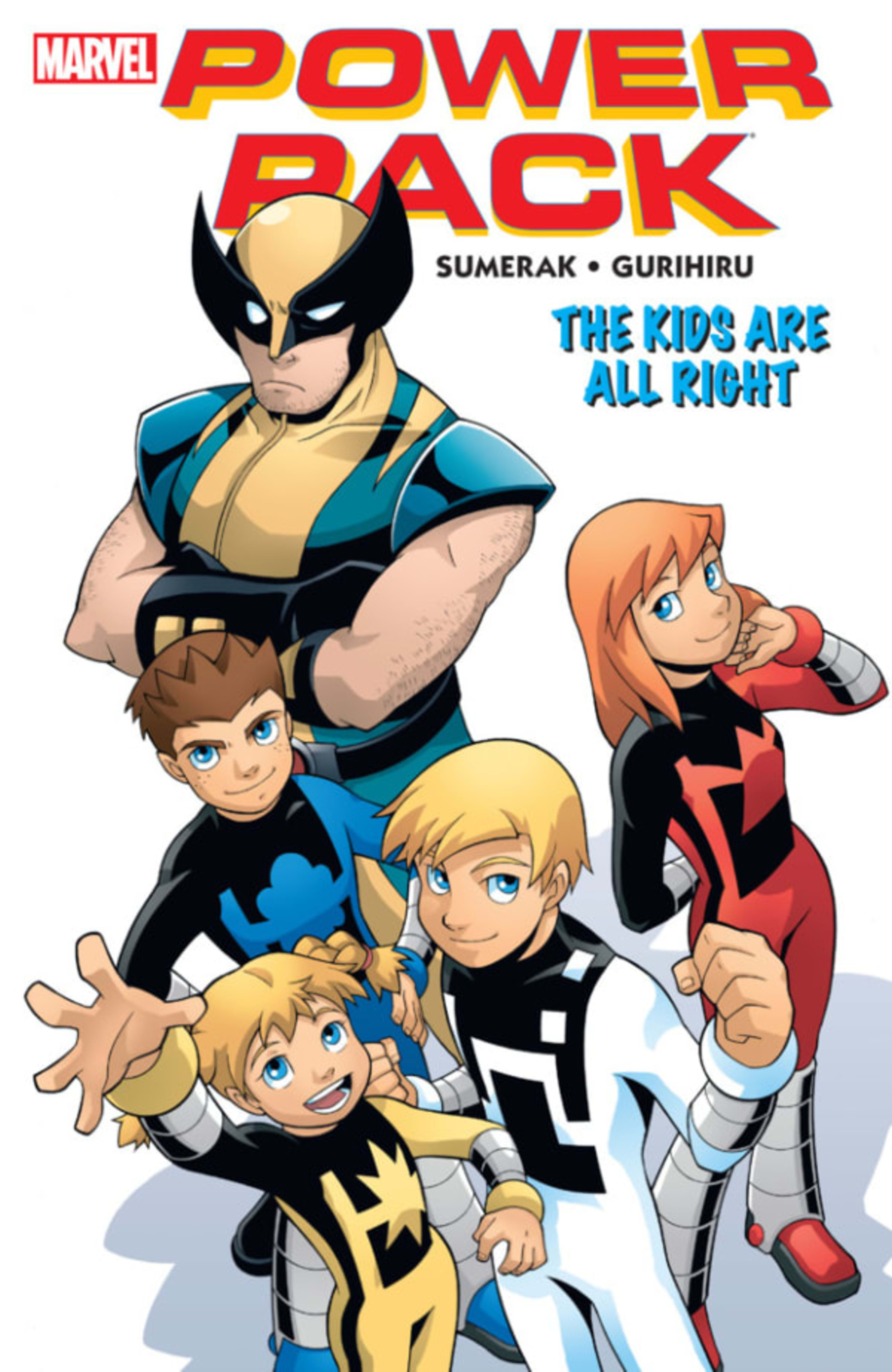 Power Pack: The Kids Are All Right cover — © Marvel