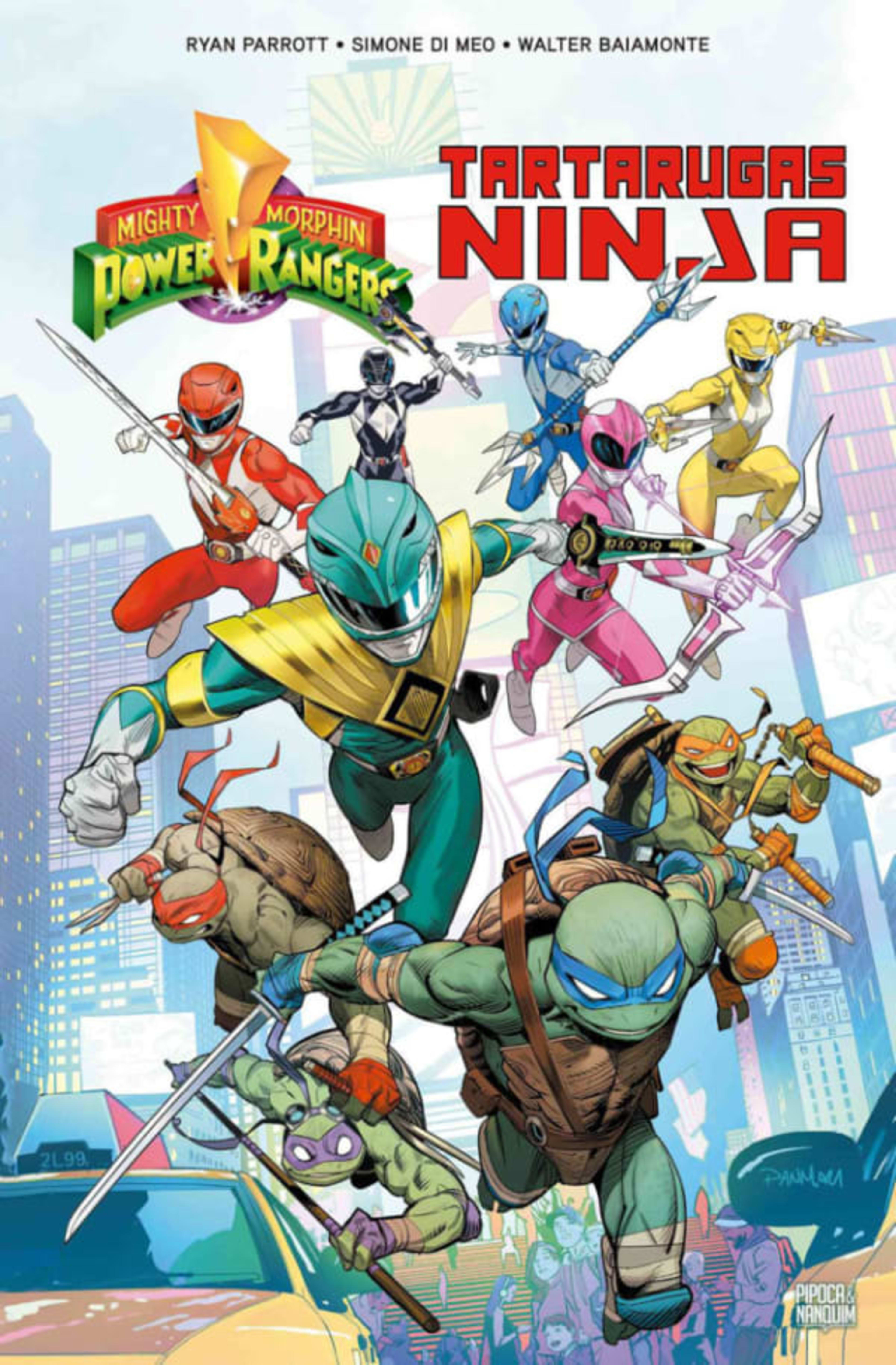 Power Rangers e Tartarugas Ninja 1